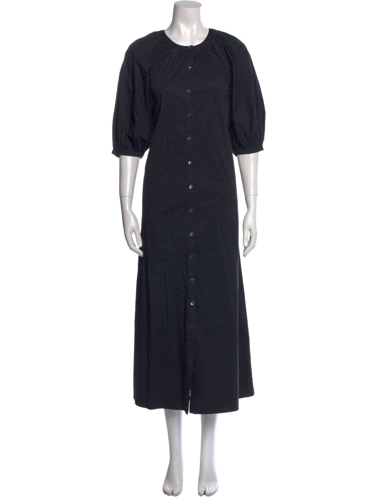 Staud Crew Neck Long Dress