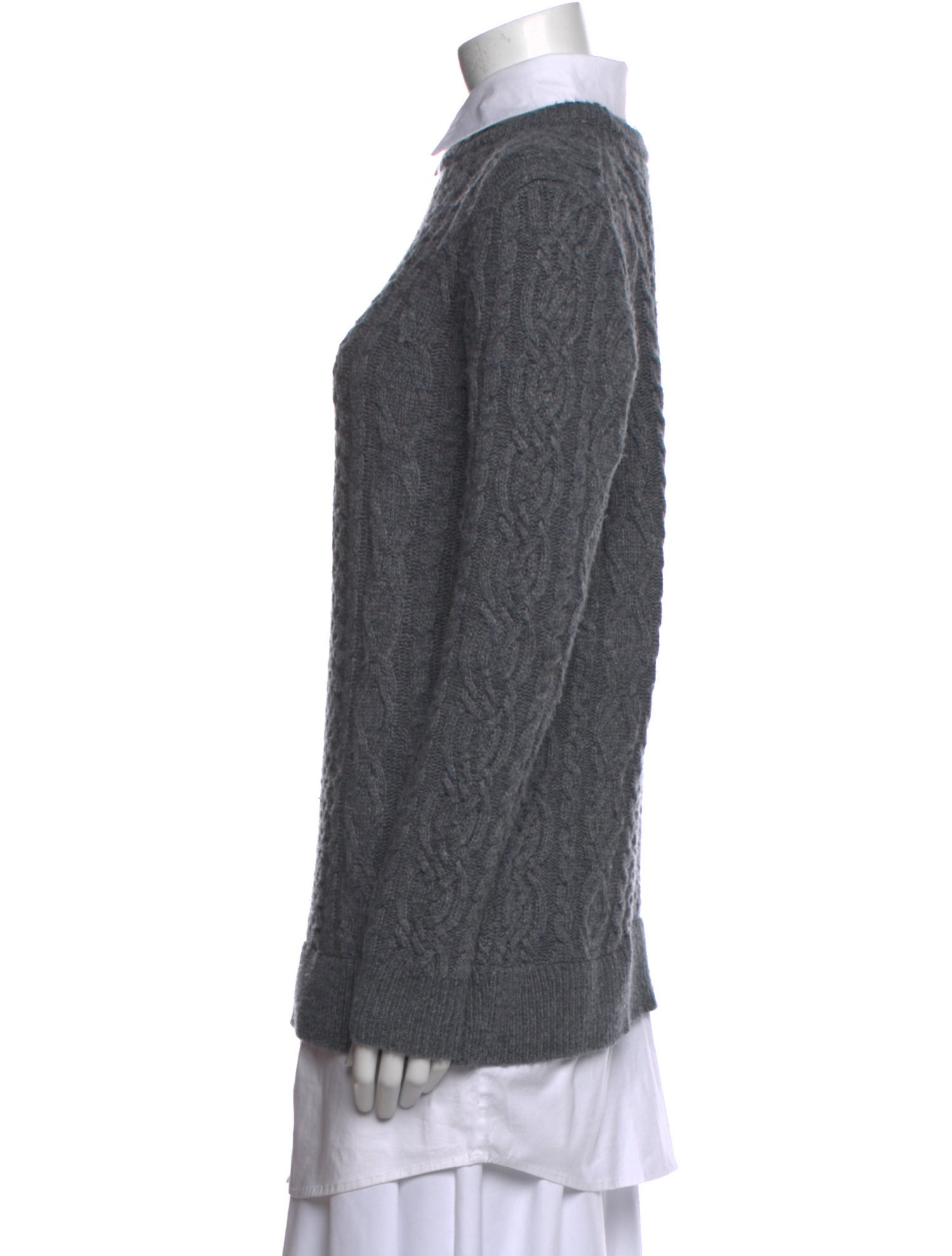 Staud Wool Mock Neck Sweater