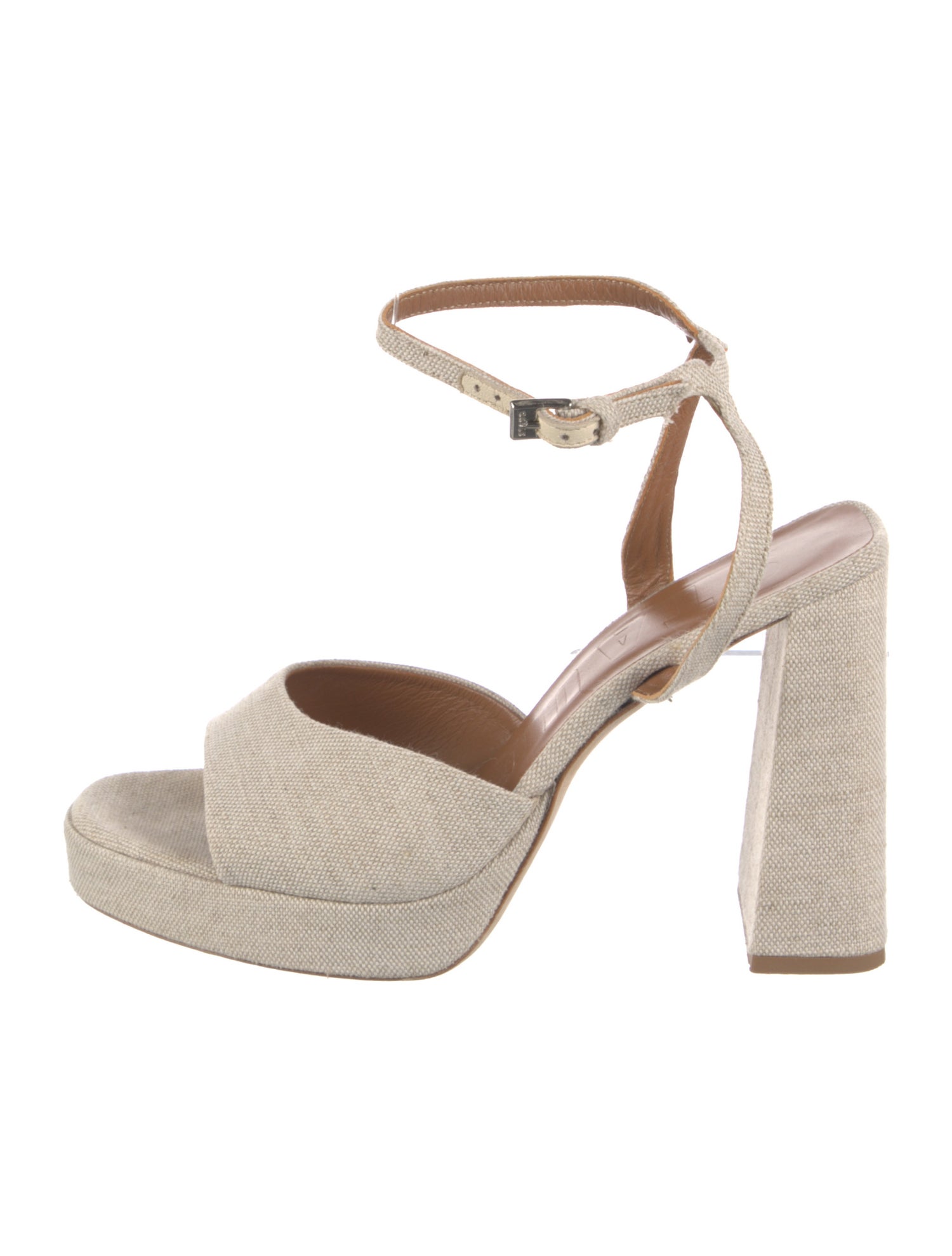 Staud Canvas Slingback Pumps