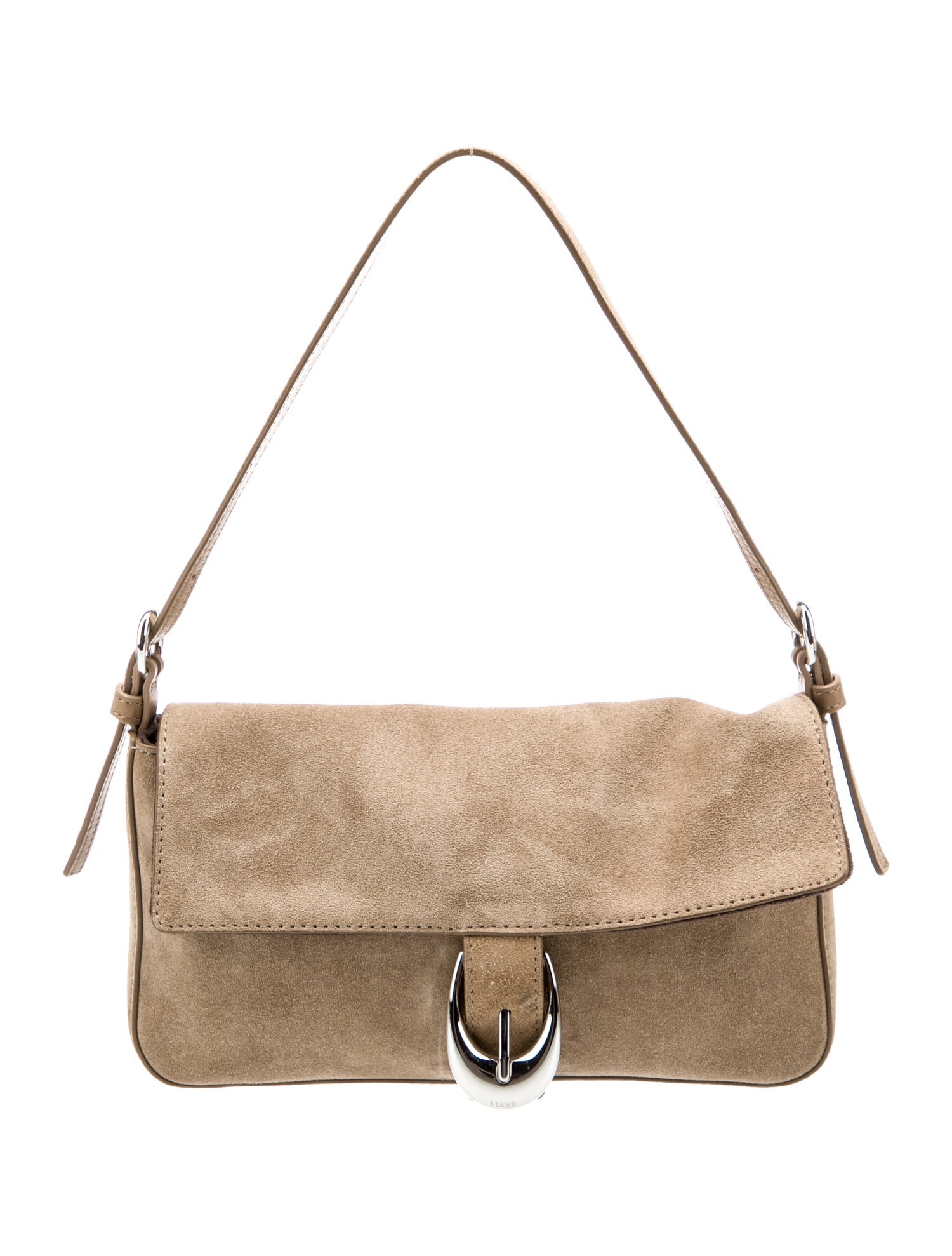 Staud Leather Top Handle Bag