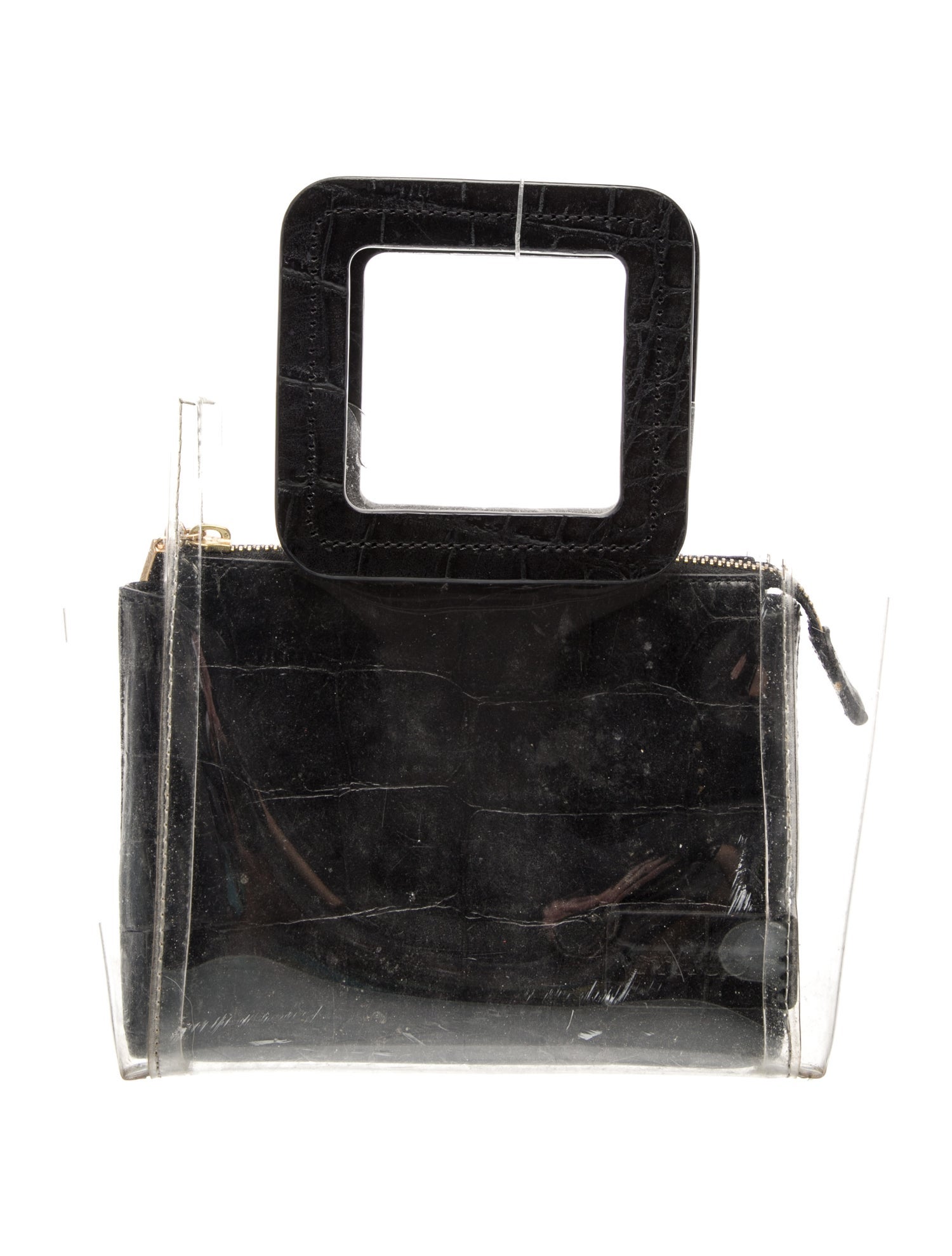 Staud PVC Top Handle Bag