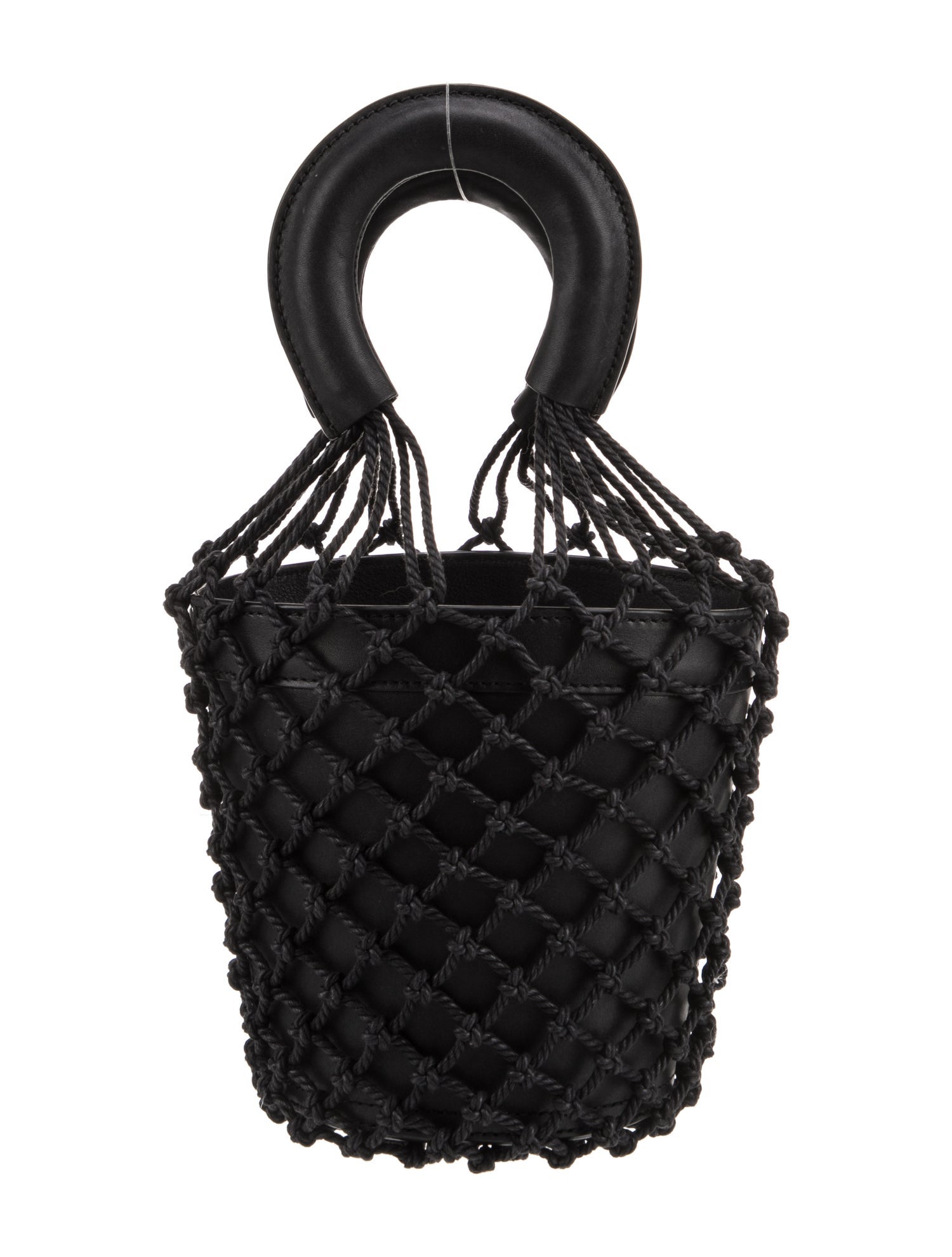 Staud Leather Top Handle Bag