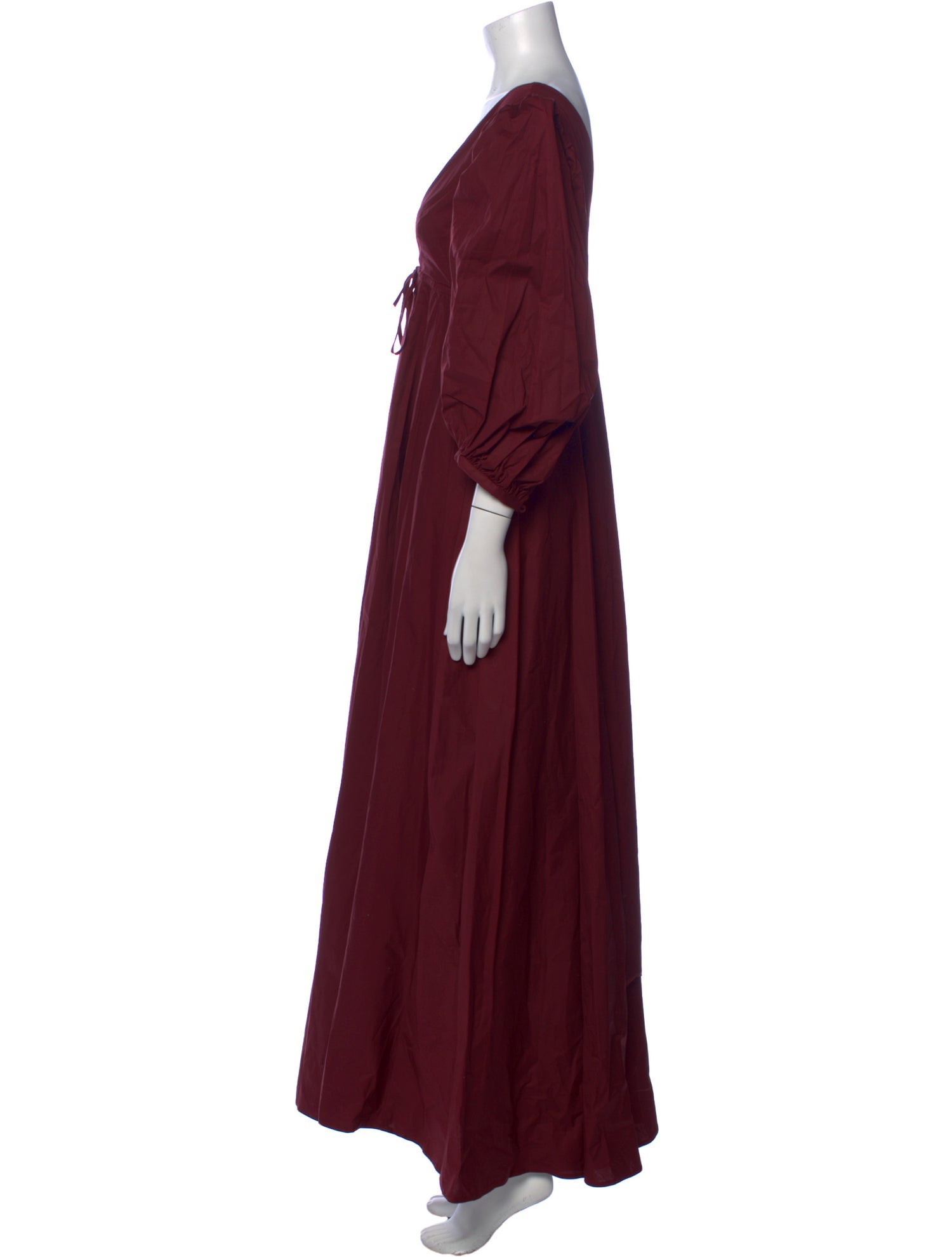 Staud V-Neck Long Dress w/ Tags