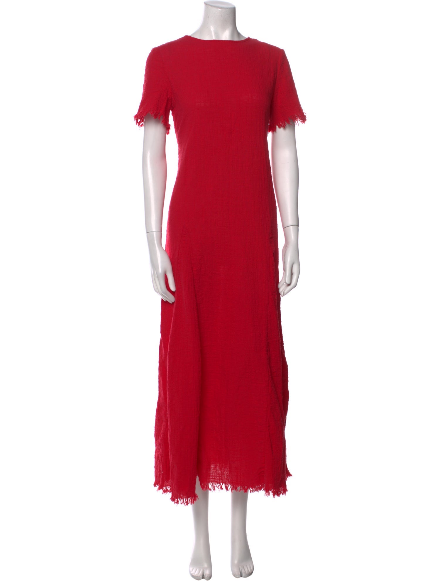 Staud Crew Neck Long Dress