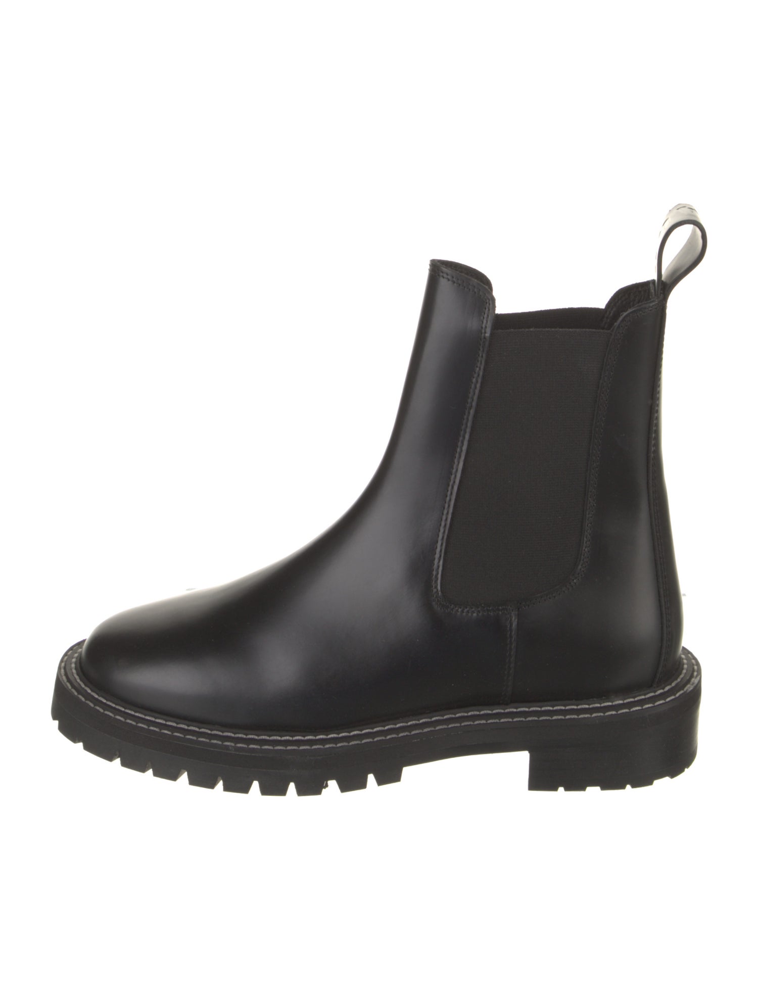 Staud Leather Chelsea Boots