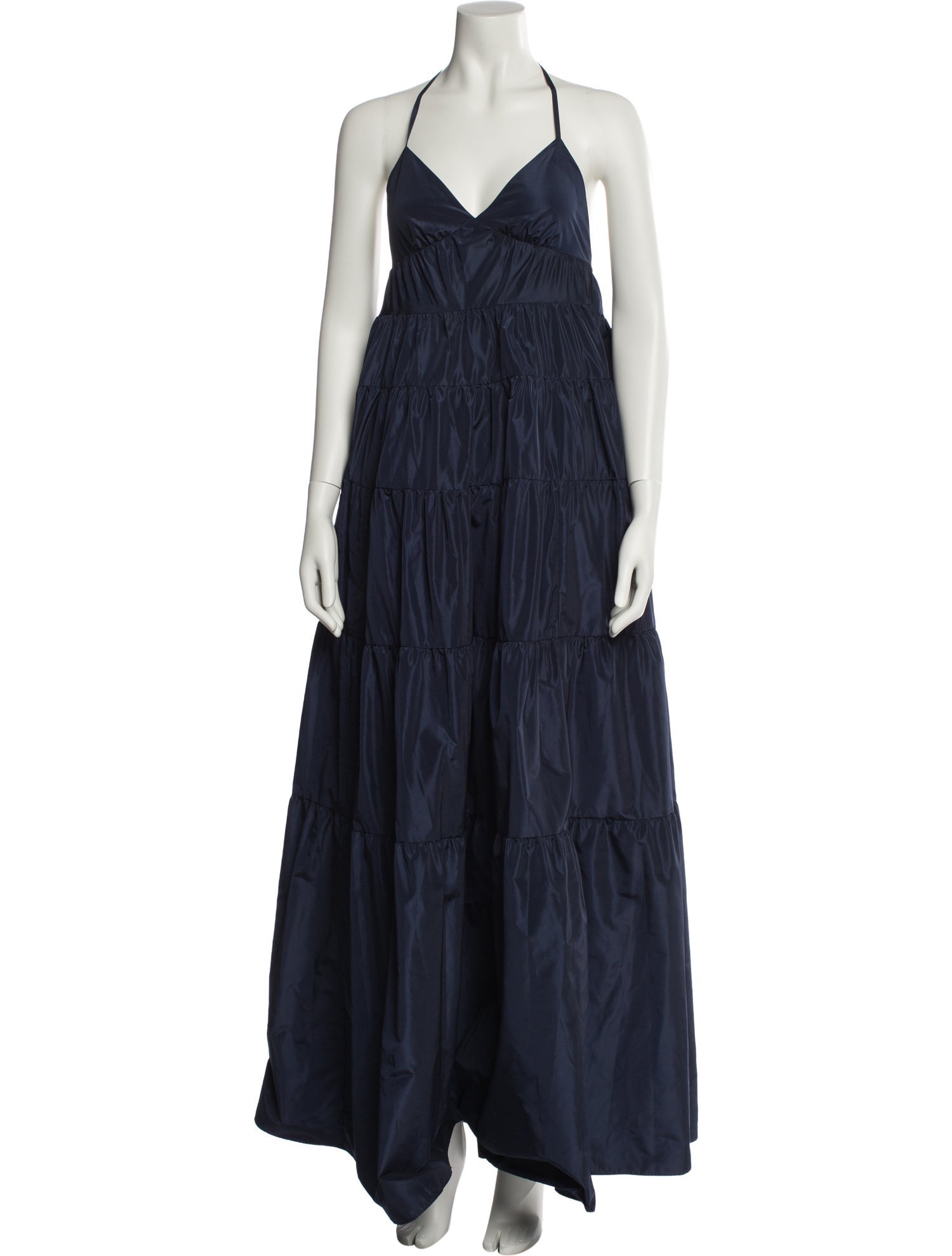 Staud Halterneck Long Dress