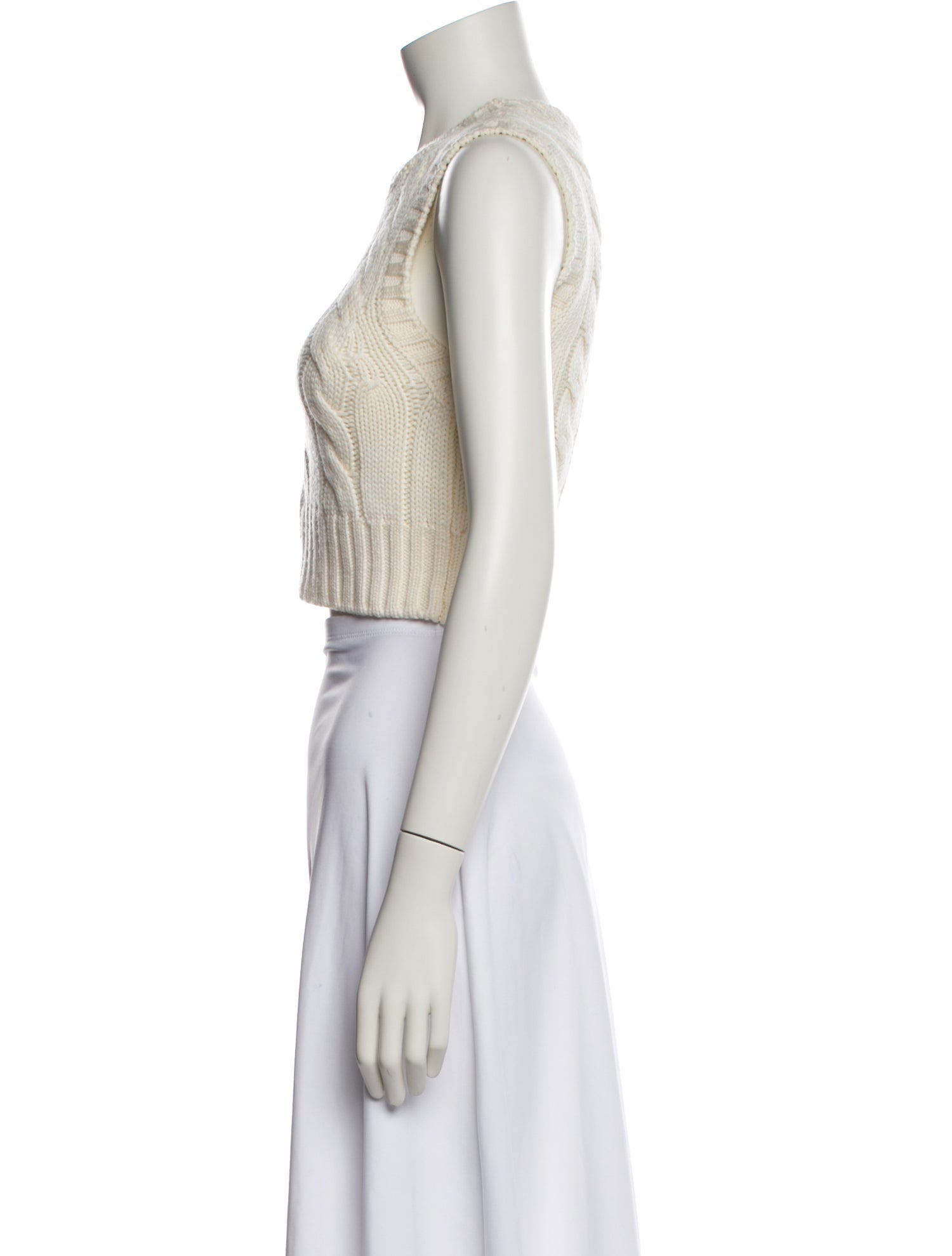 Staud Wool Crew Neck Sweater