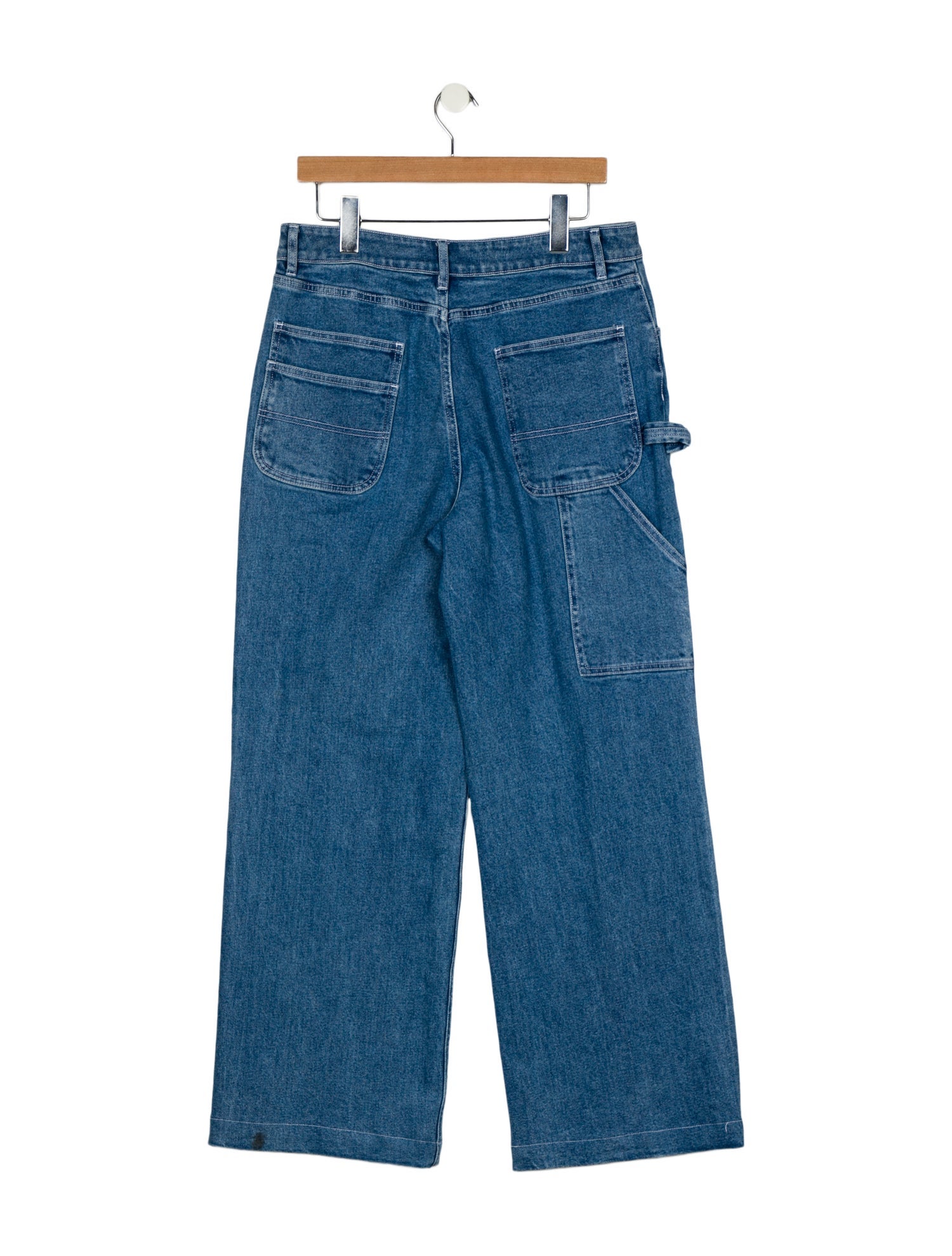 Staud High-Rise Wide Leg Jeans