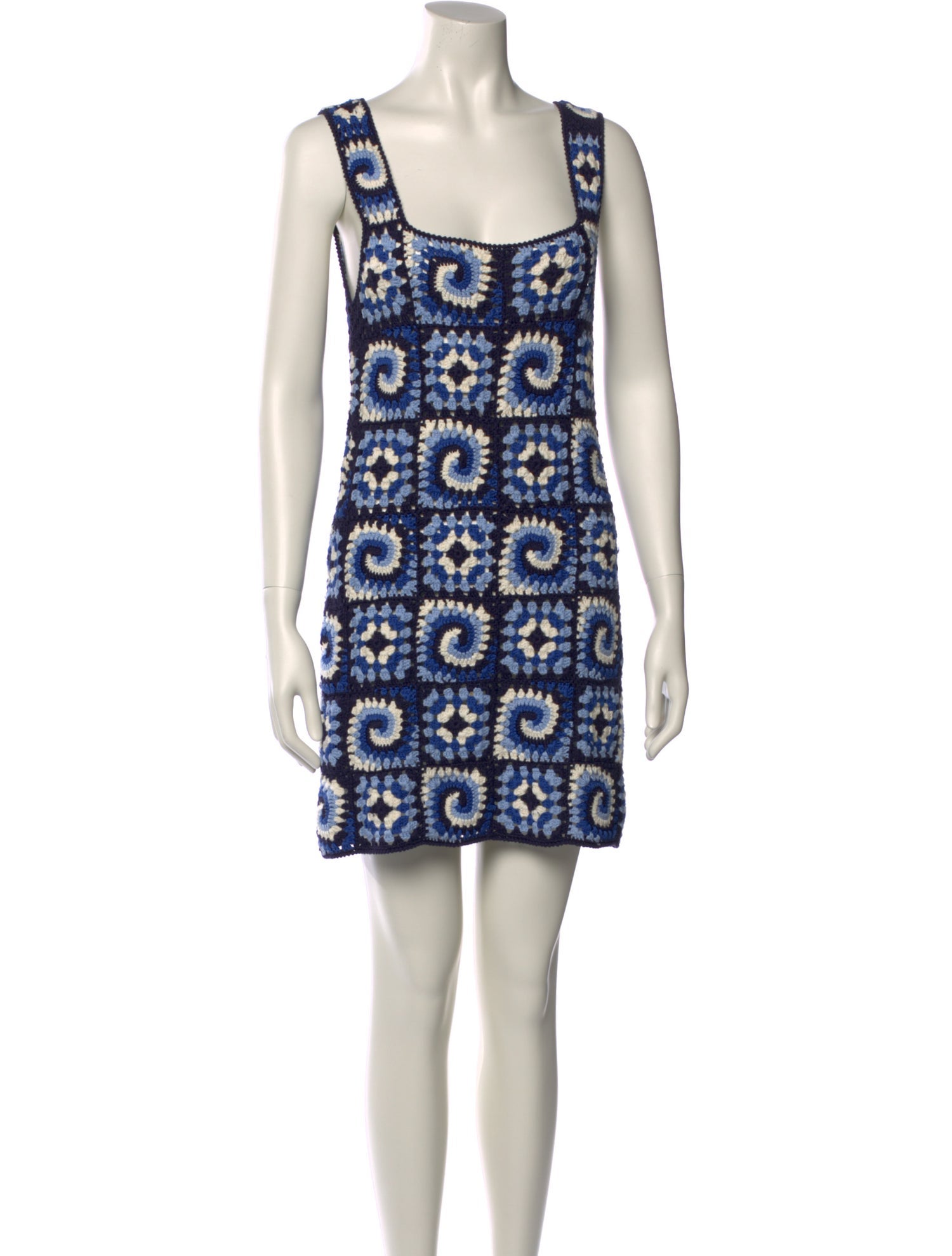 Staud Printed Mini Dress