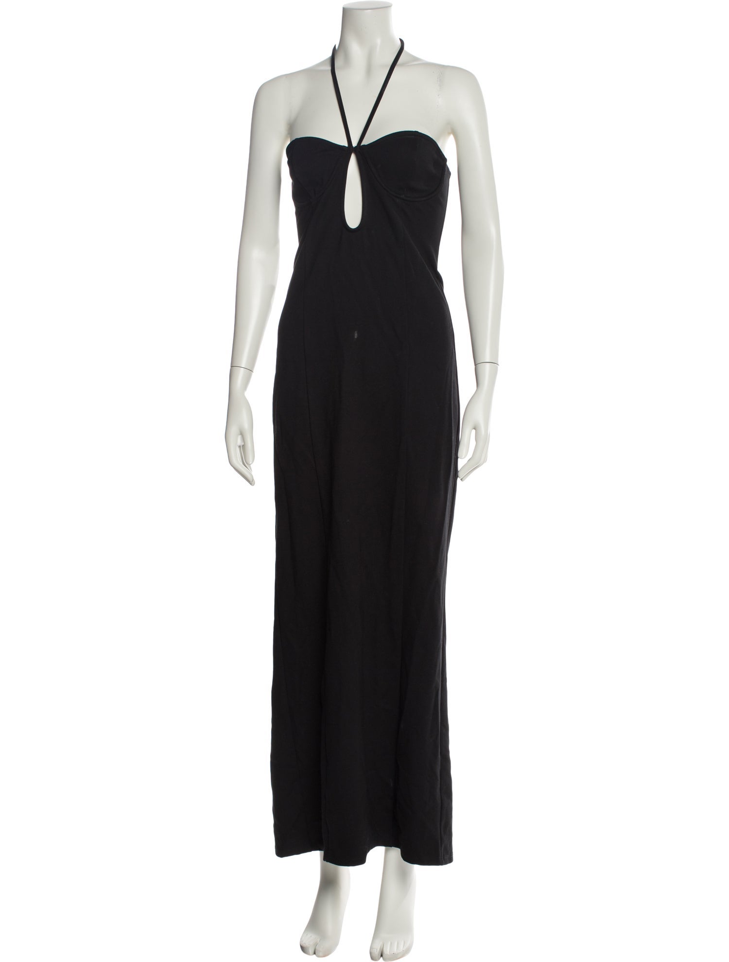 Staud Halterneck Long Dress
