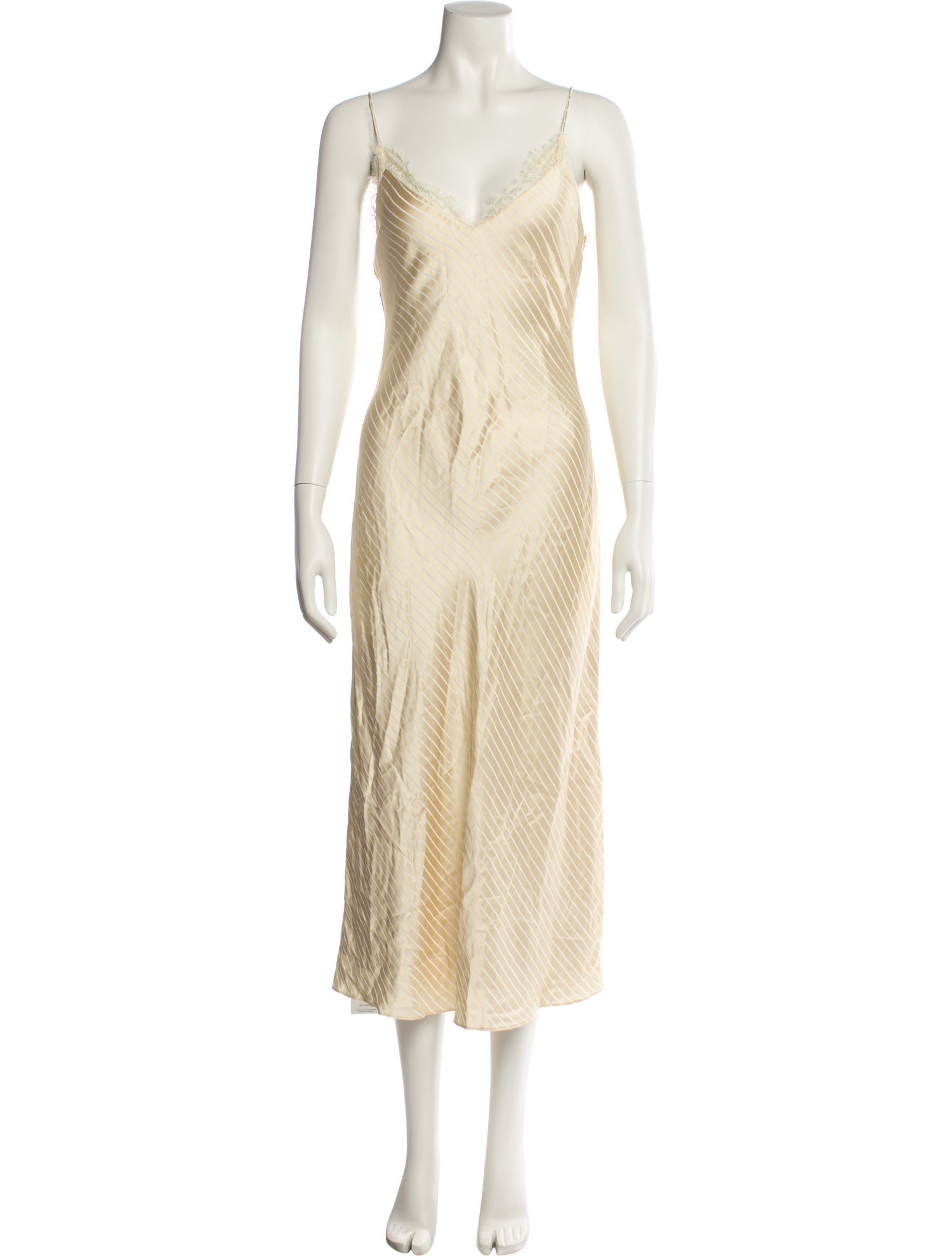 Staud V-Neck Midi Length Dress w/ Tags