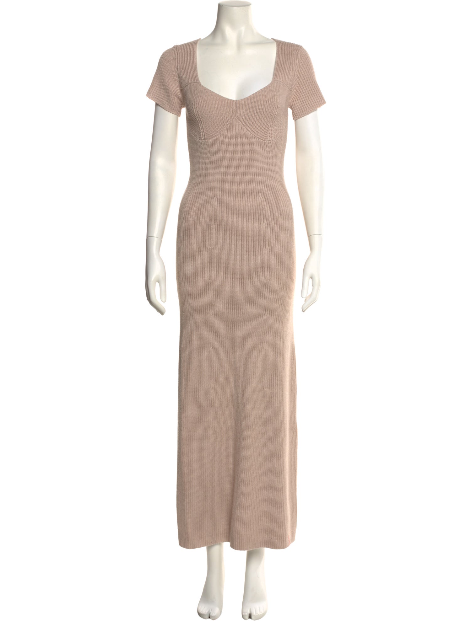 Staud Scoop Neck Long Dress