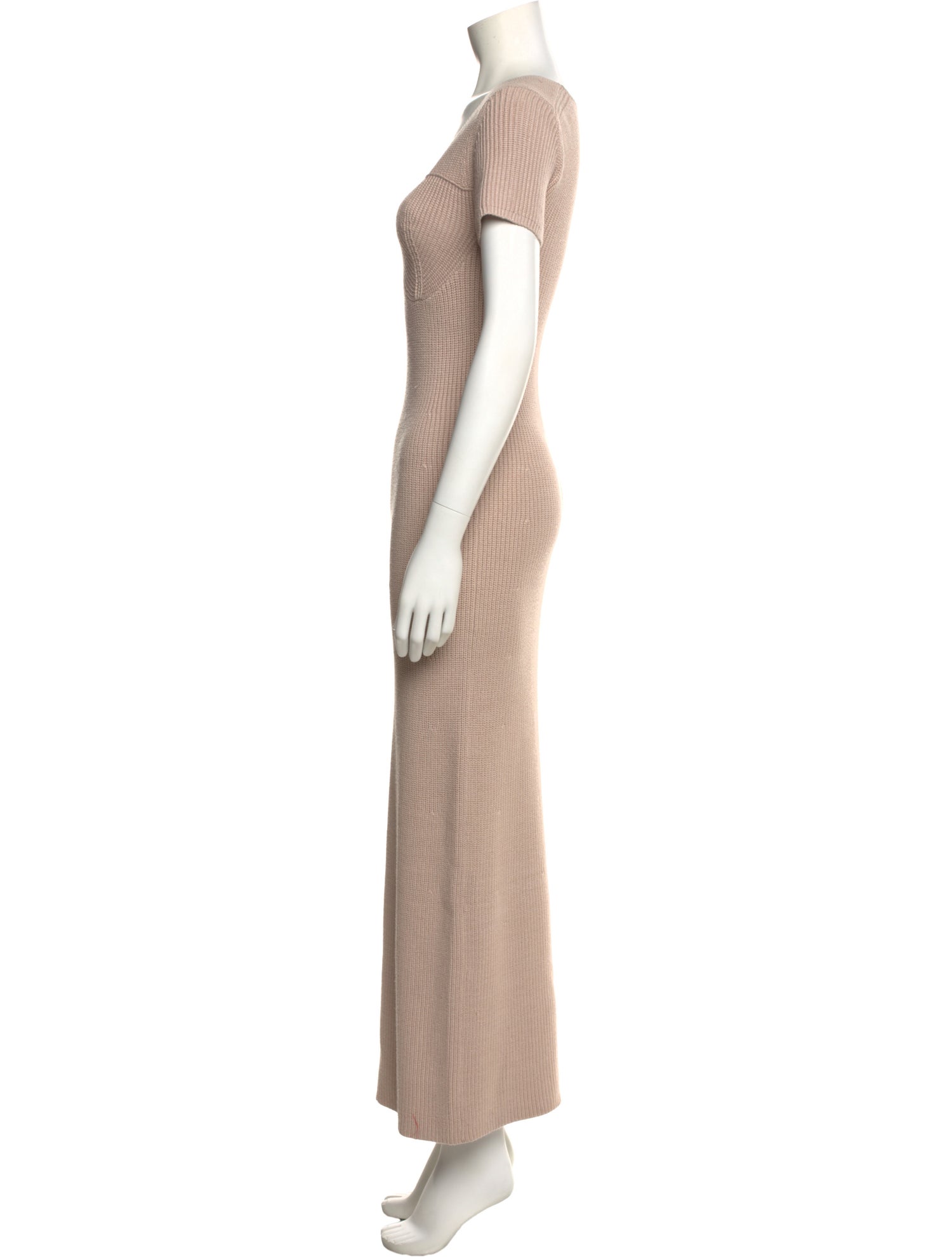 Staud Scoop Neck Long Dress