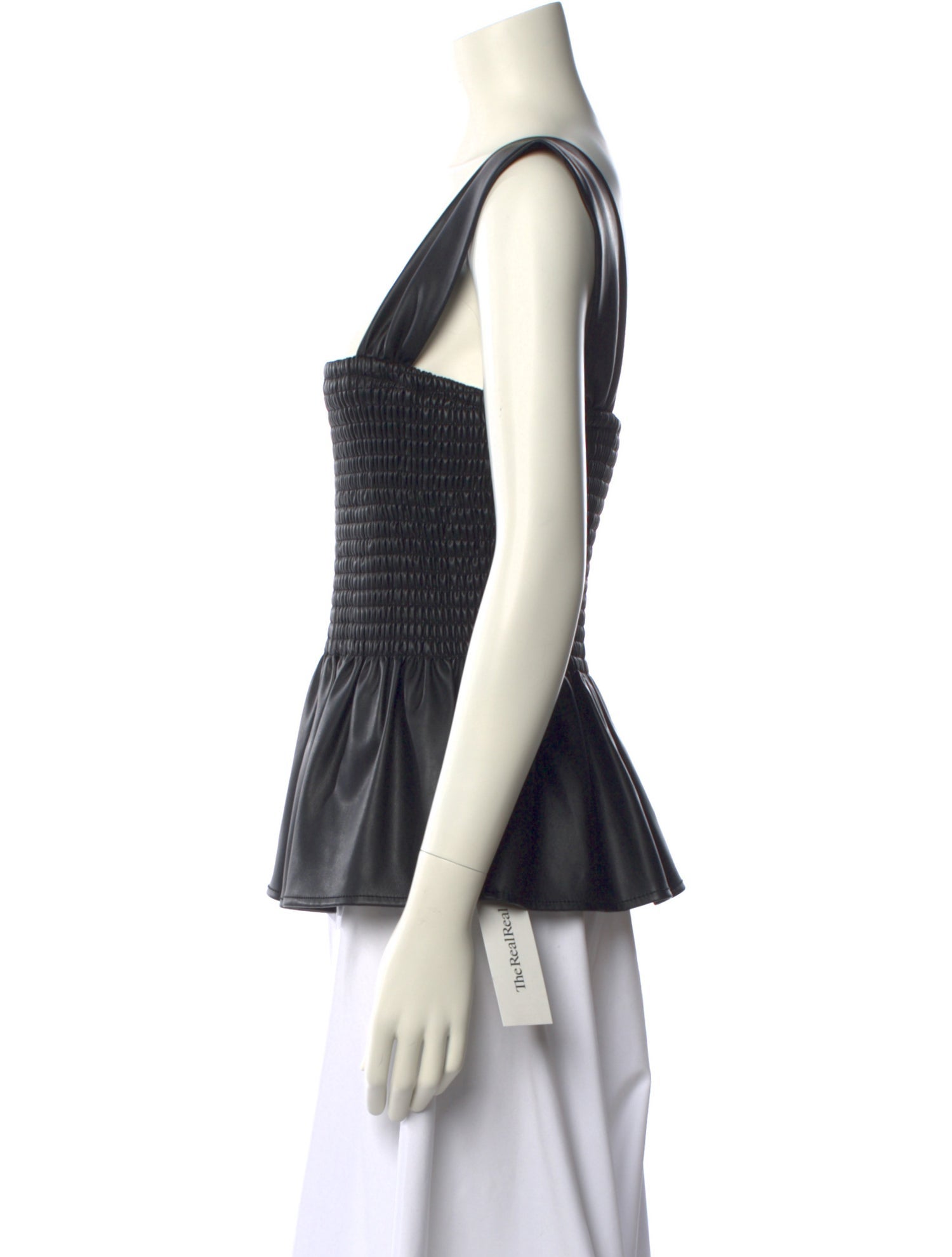 Staud Square Neckline Sleeveless Top