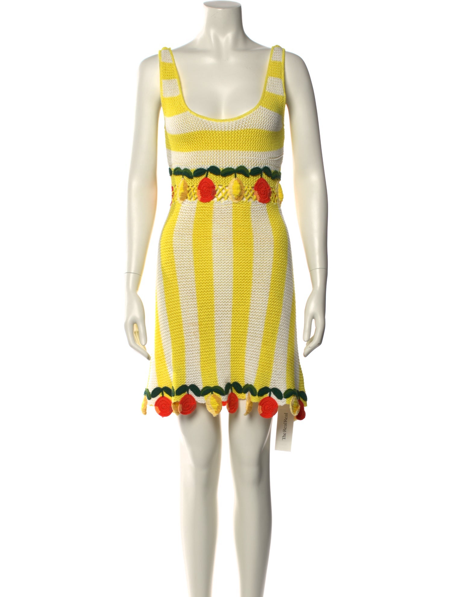 Staud Striped Mini Dress