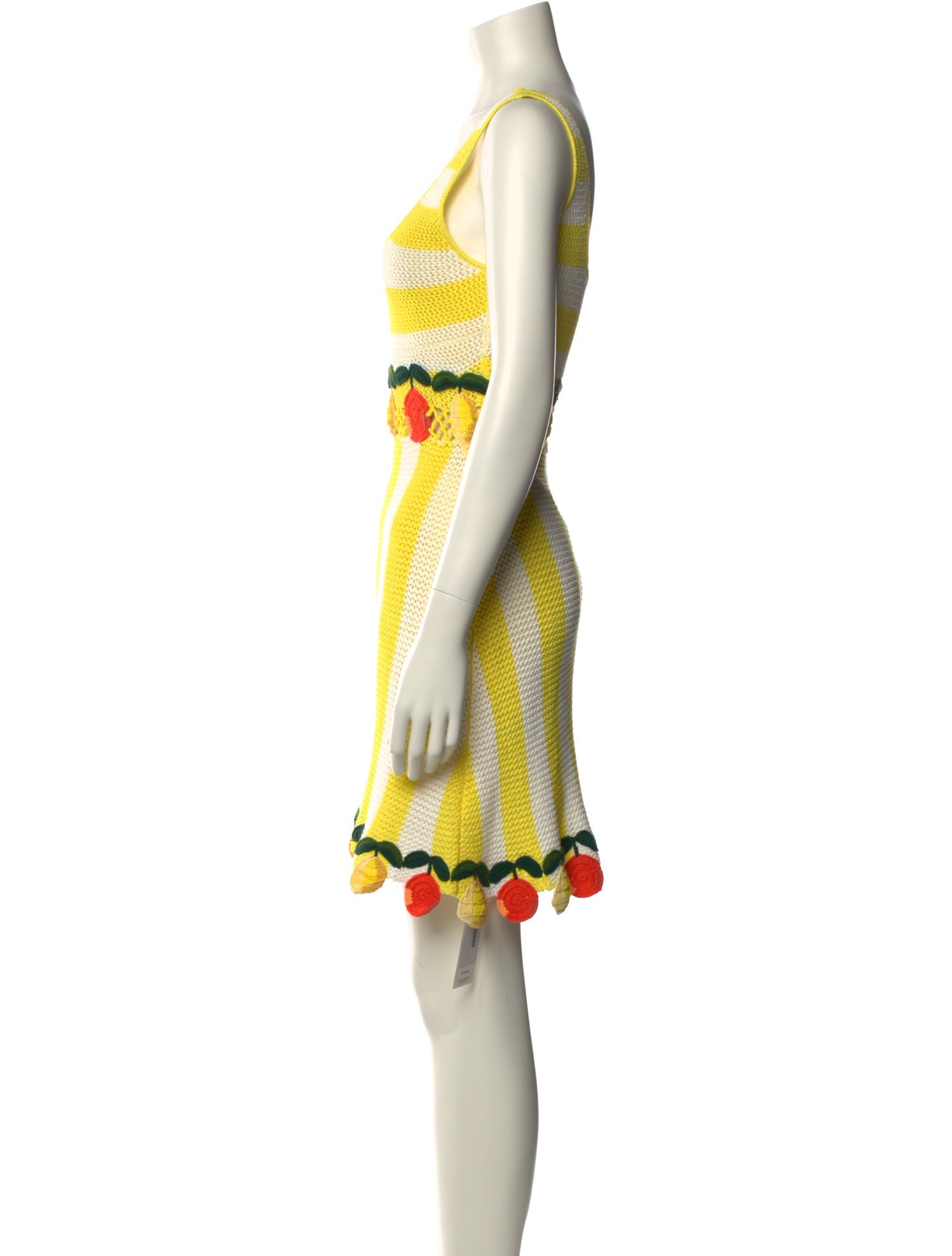 Staud Striped Mini Dress