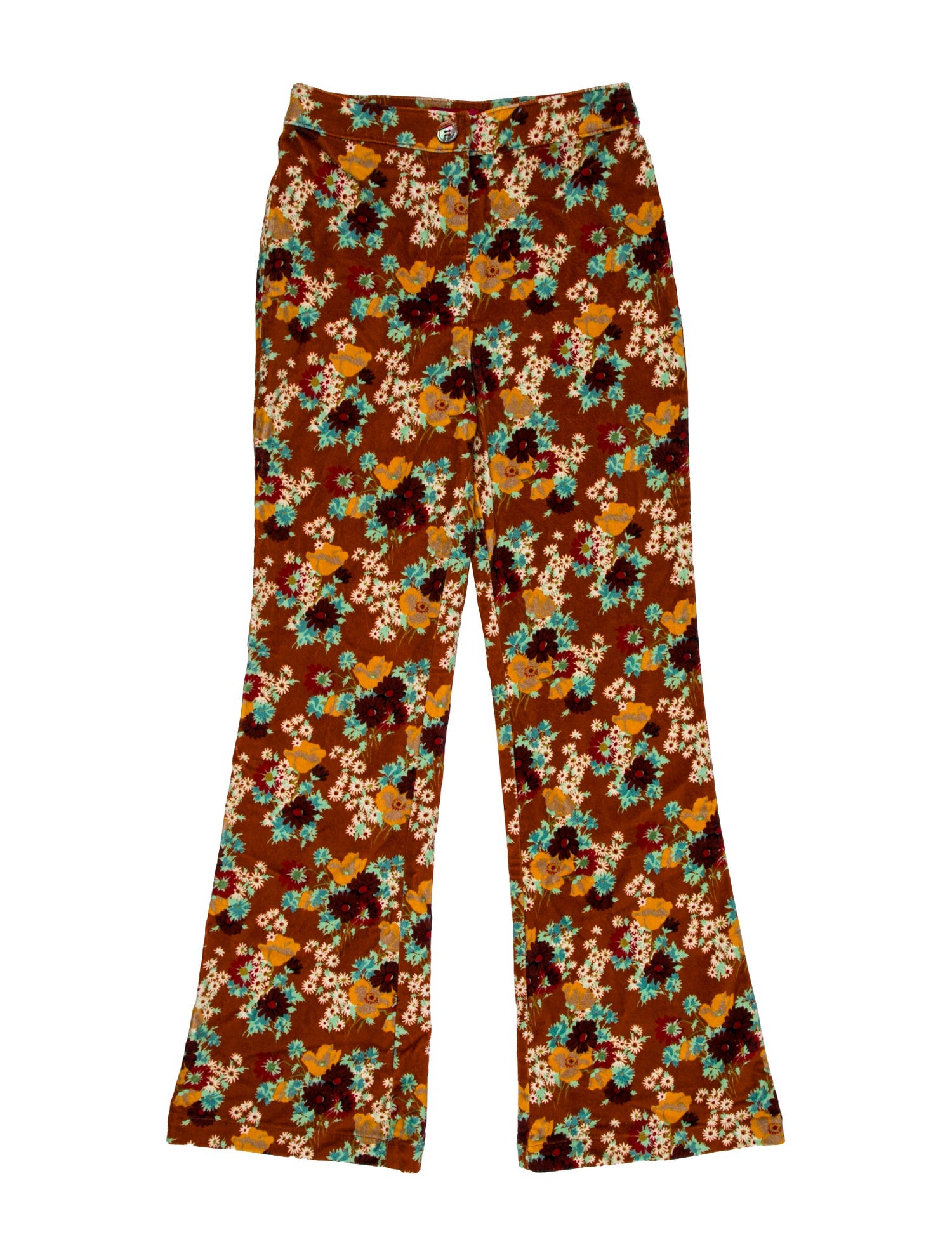 Staud Floral Print Wide Leg Pants w/ Tags