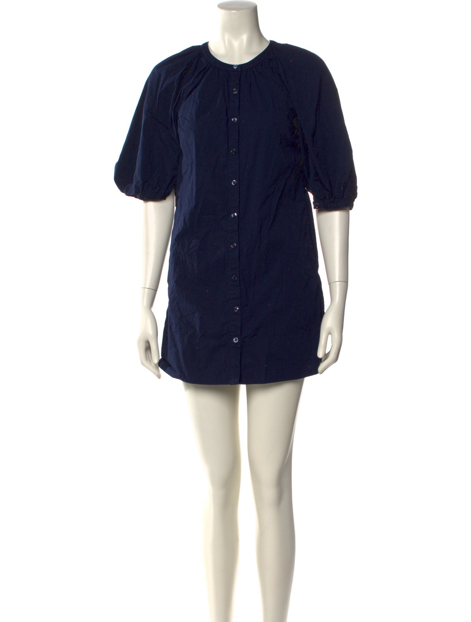 Staud Crew Neck Mini Dress