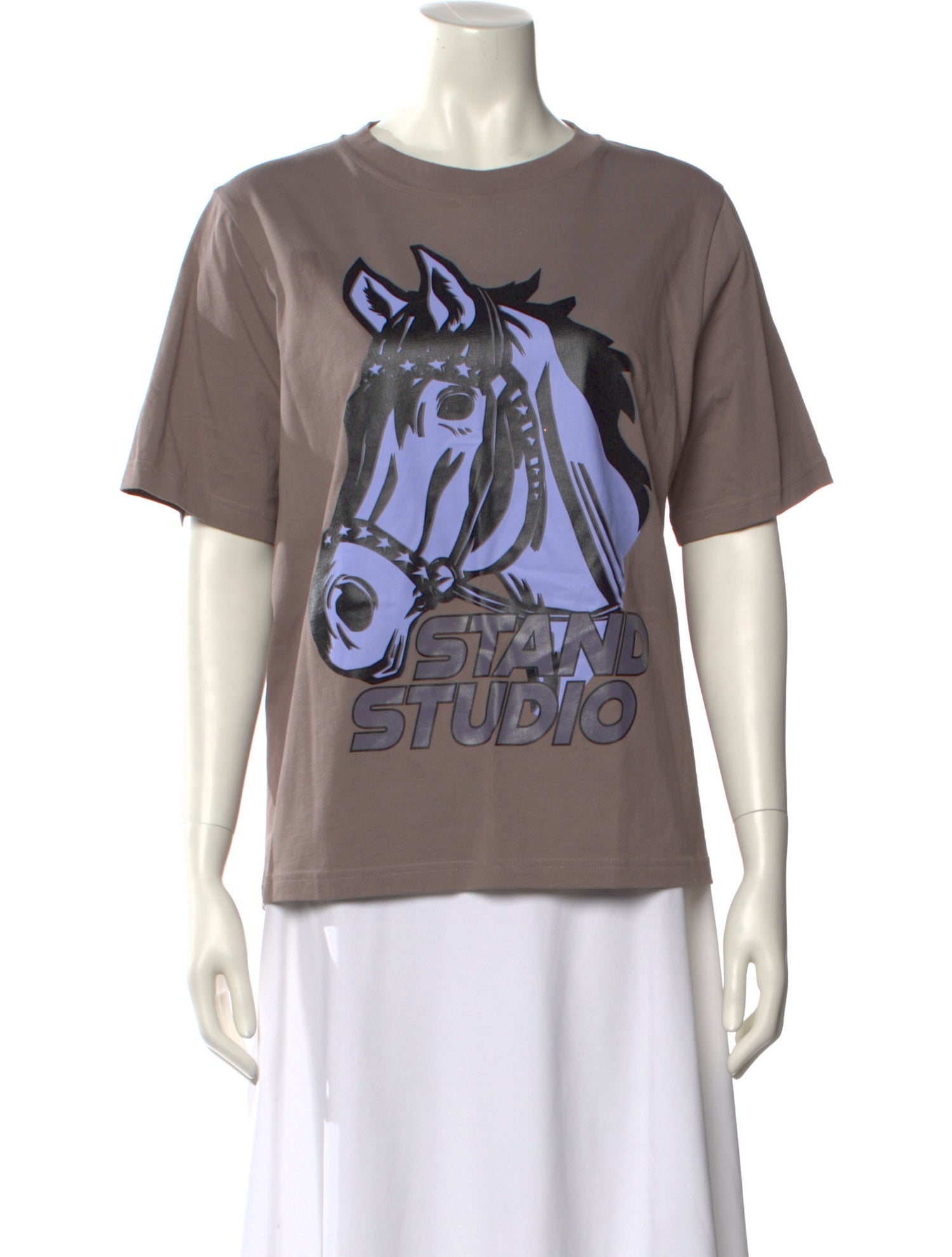 STAND STUDIO Graphic Print Crew Neck T-Shirt