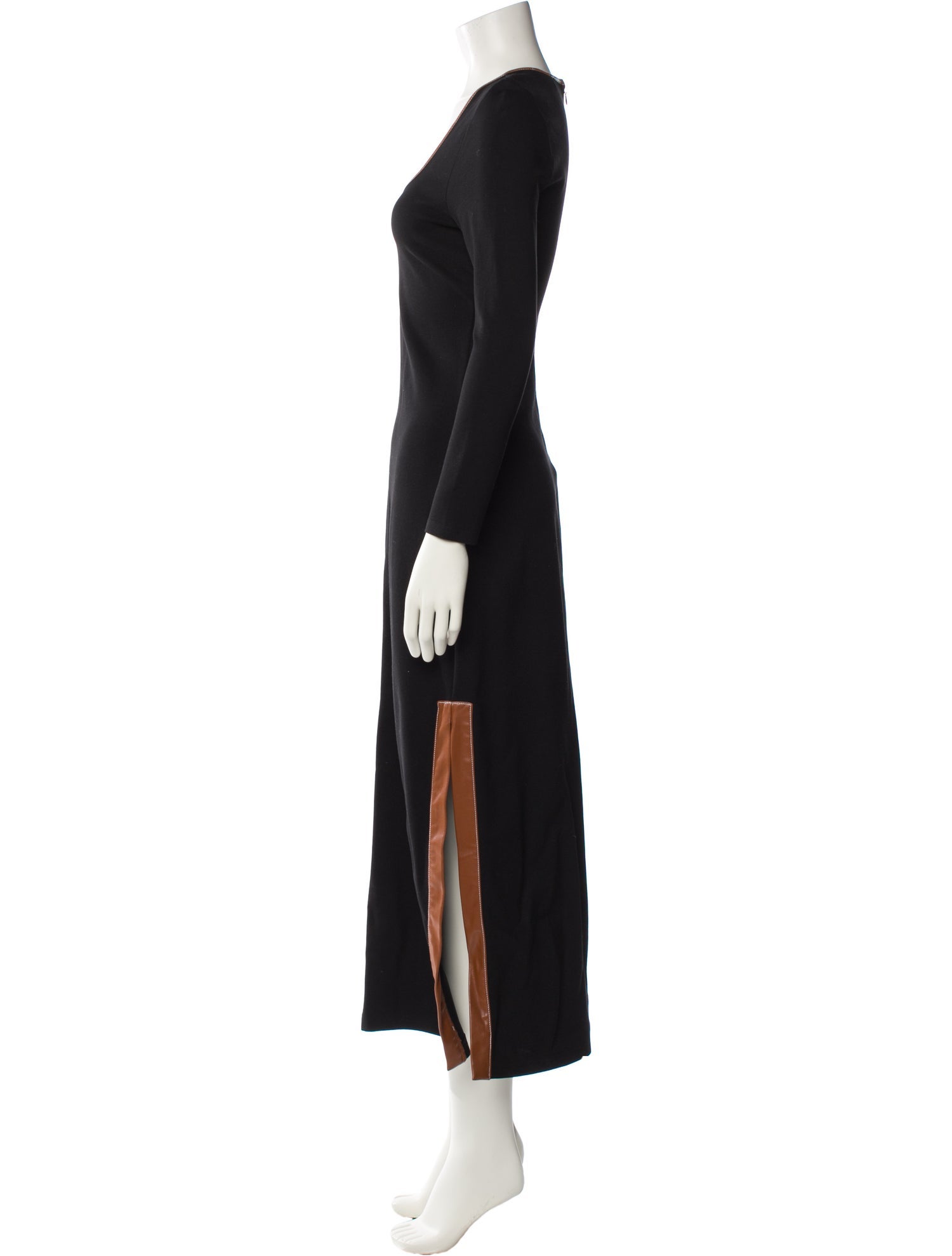 Staud Scoop Neck Long Dress
