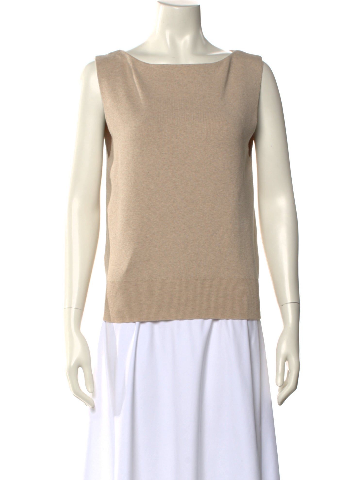 Staud Scoop Neck Sleeveless Top