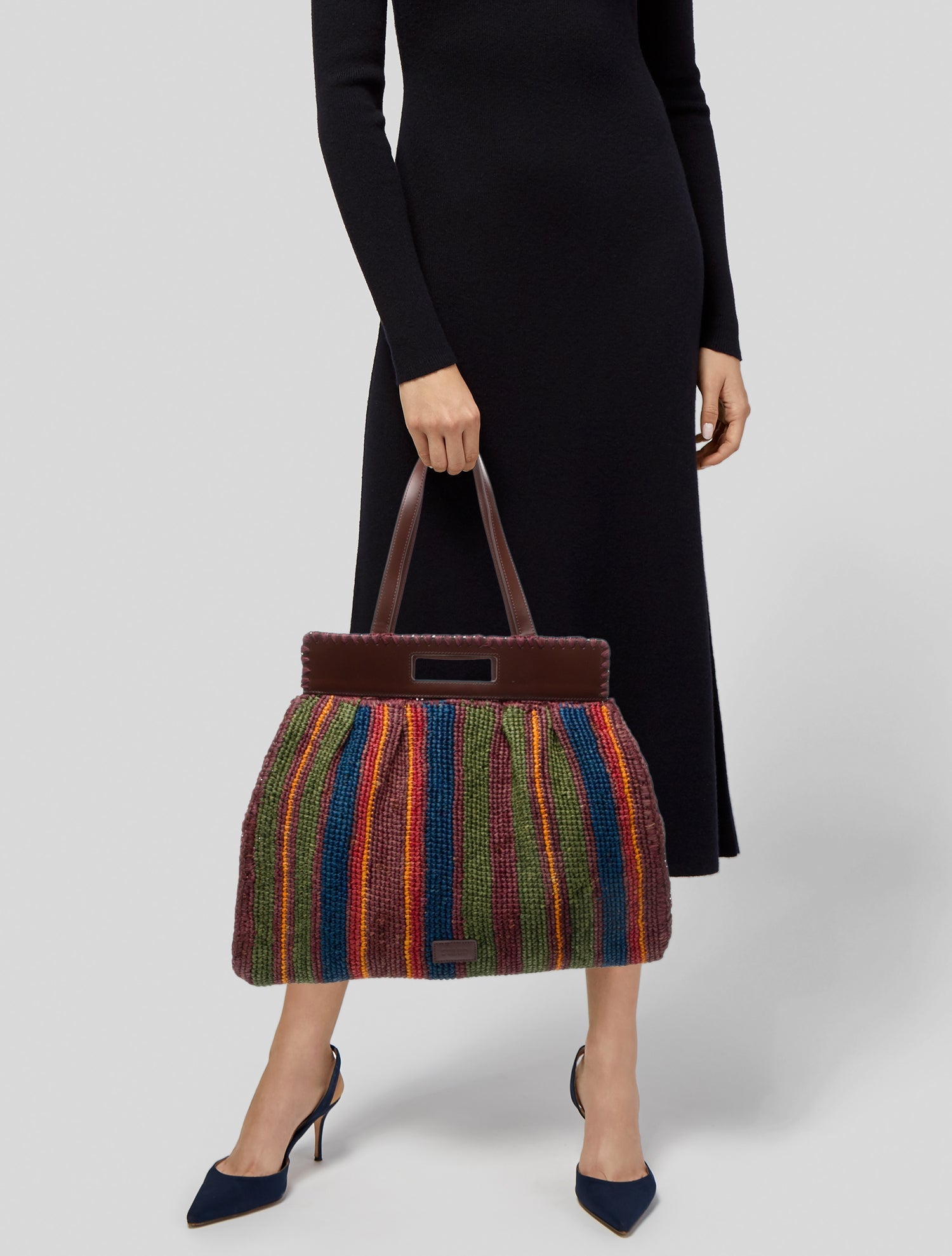 Staud Raffia Tote