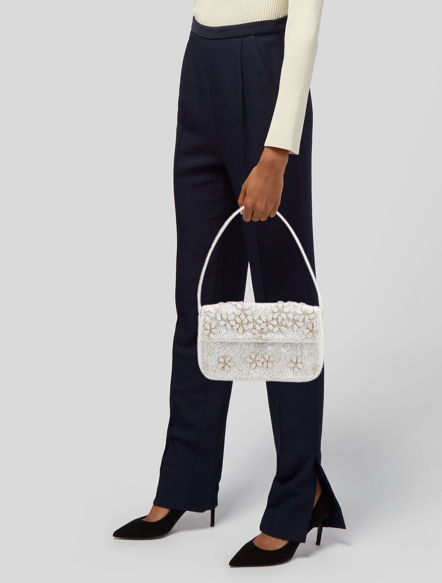Chanel Paris-Rome Drawstring CC Bag - Blue Shoulder Bags, Handbags