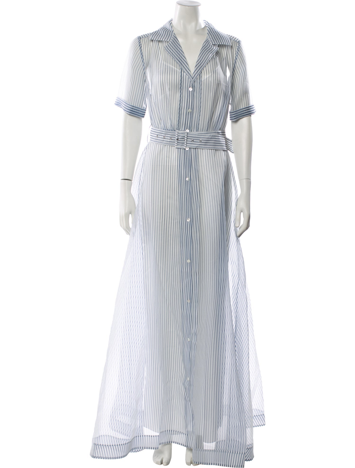 Staud Striped Long Dress w/ Tags