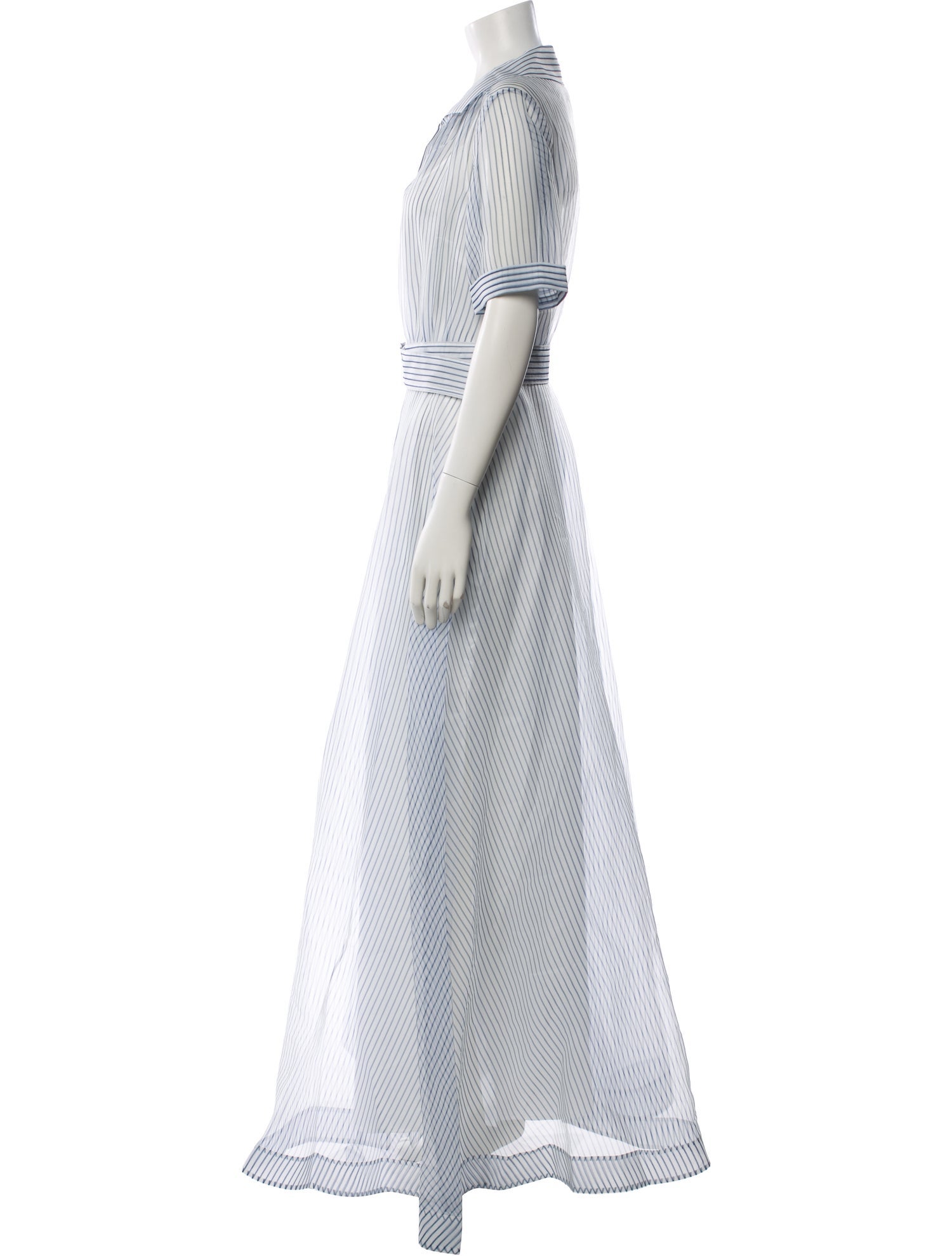 Staud Striped Long Dress w/ Tags