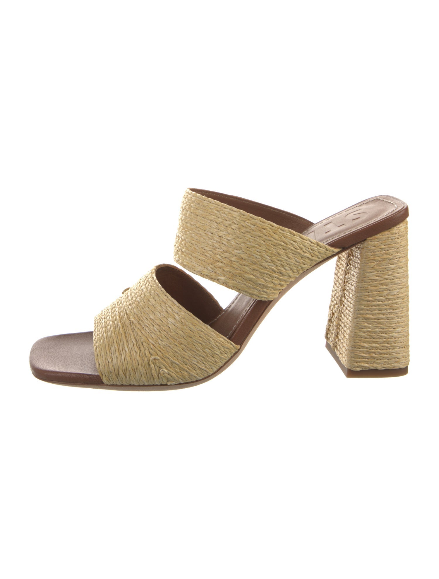 Staud Raffia Slides