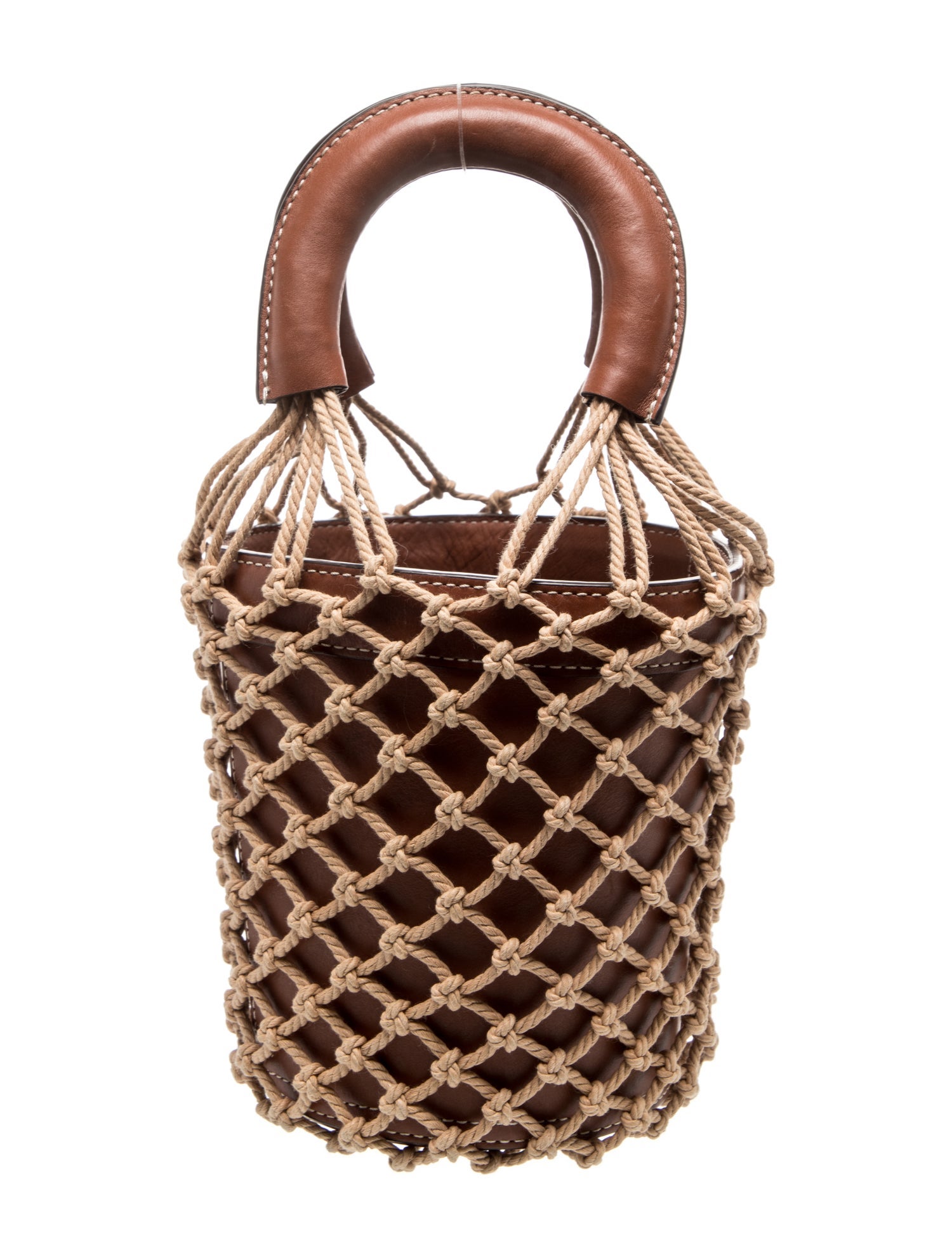 STAUD かごバッグ ブラウン Staud Bucket Bags | The RealReal