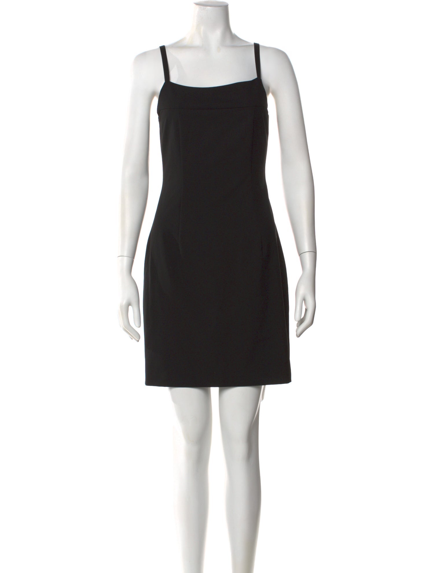 Staud Square Neckline Mini Dress