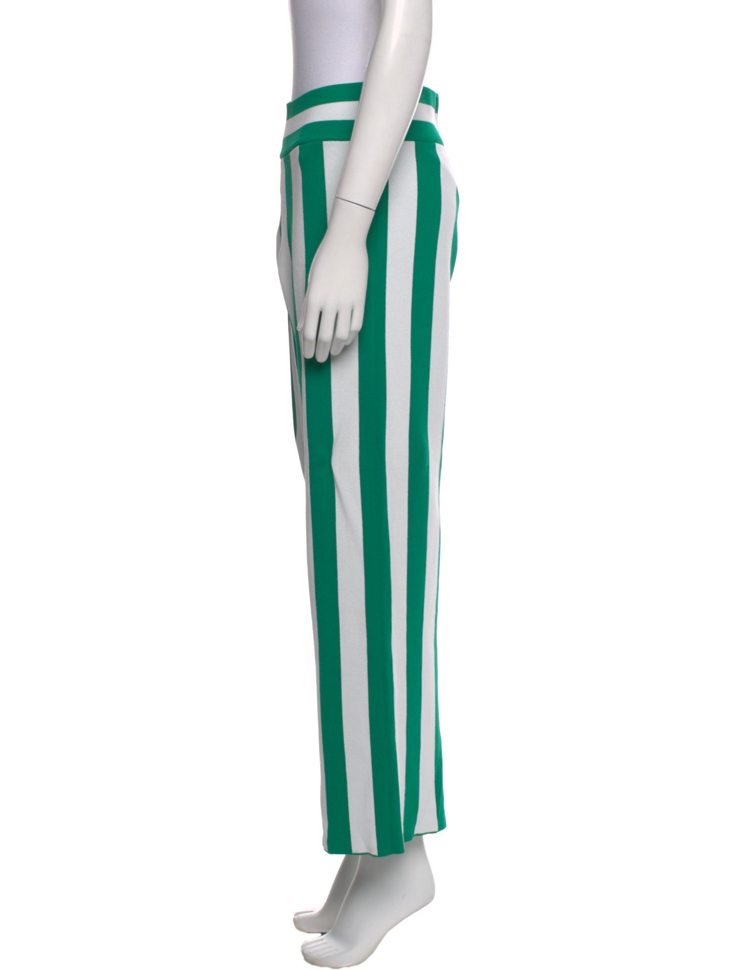 Staud Striped Wide Leg Pants
