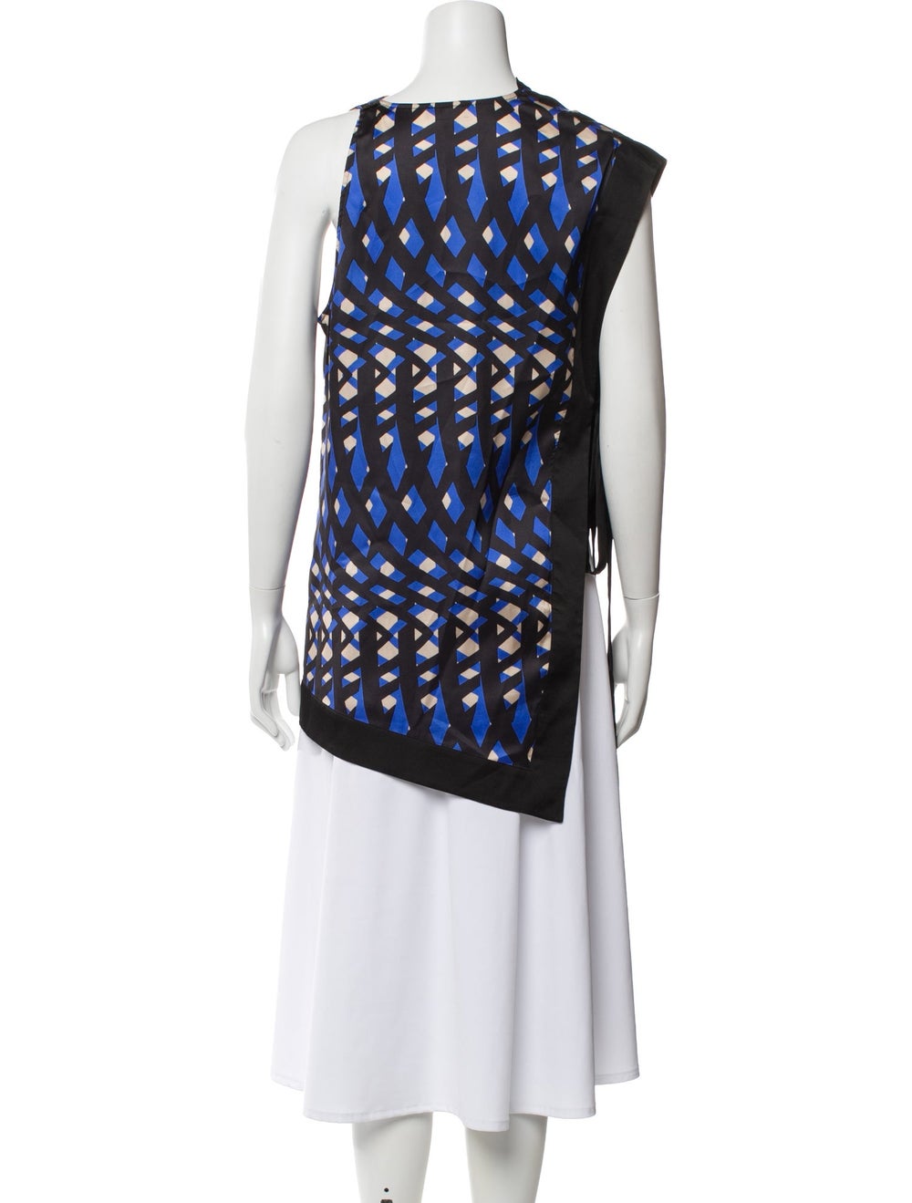 Staud Patterned Asymmetrical Top - image 3