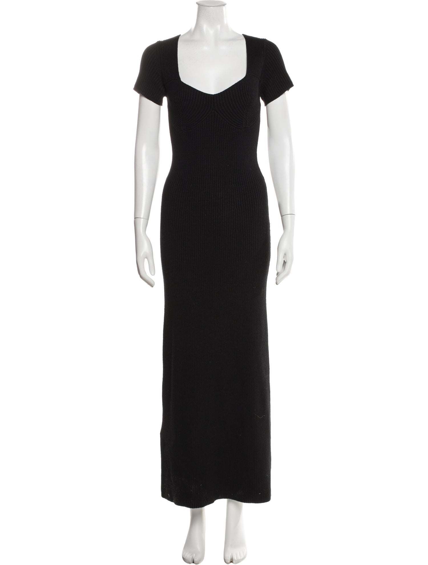 Staud Square Neckline Long Dress