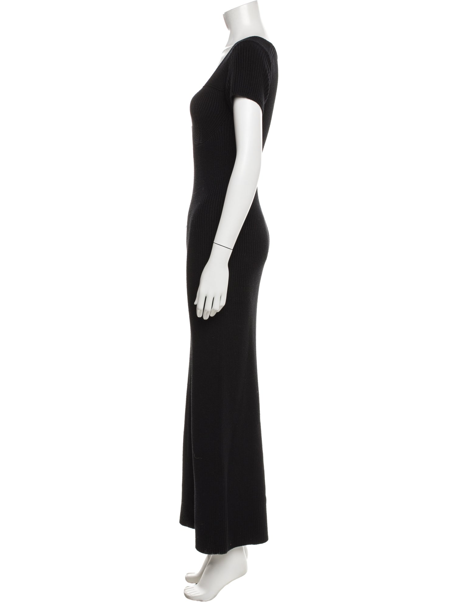 Staud Square Neckline Long Dress