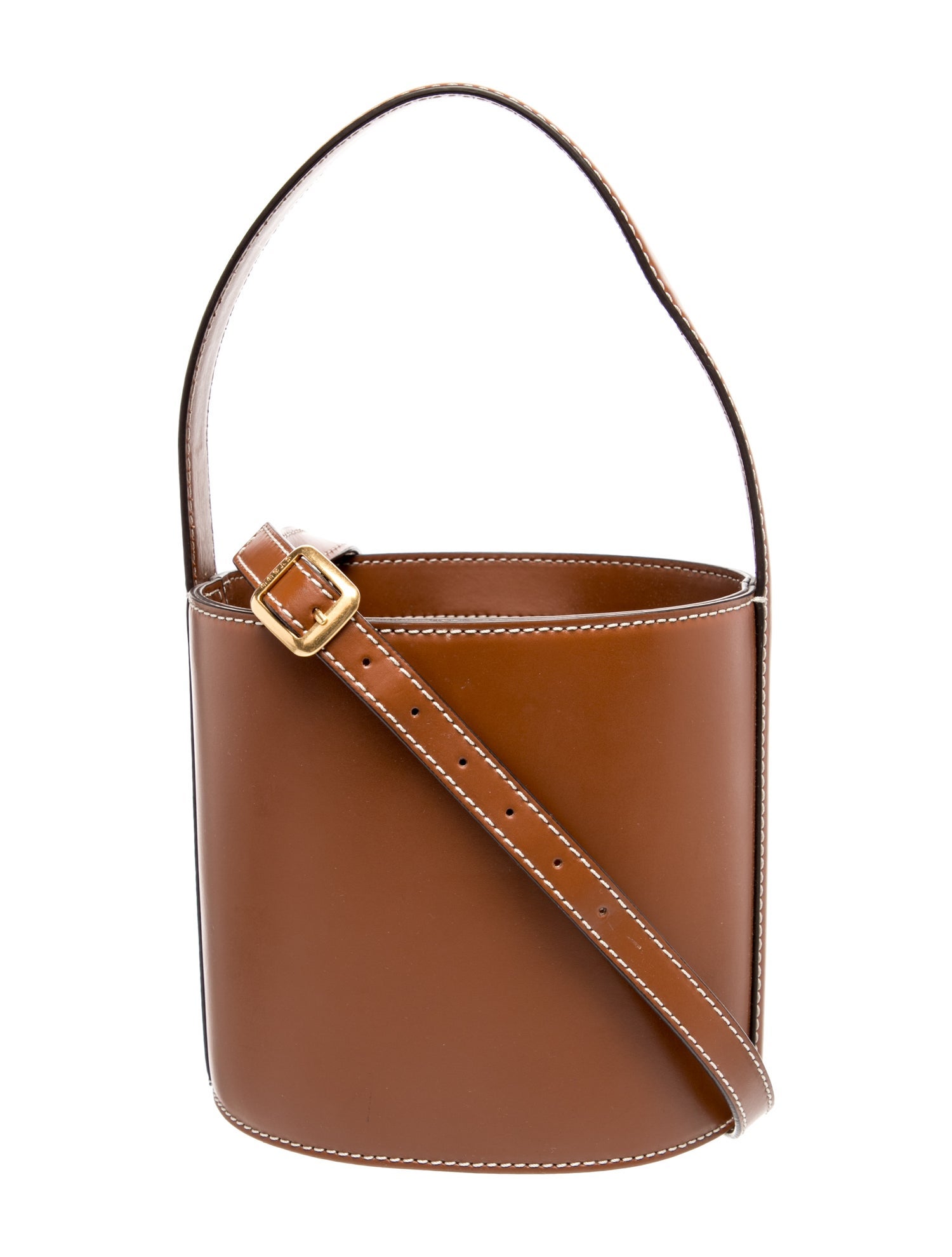 Staud Leather Bucket Bag