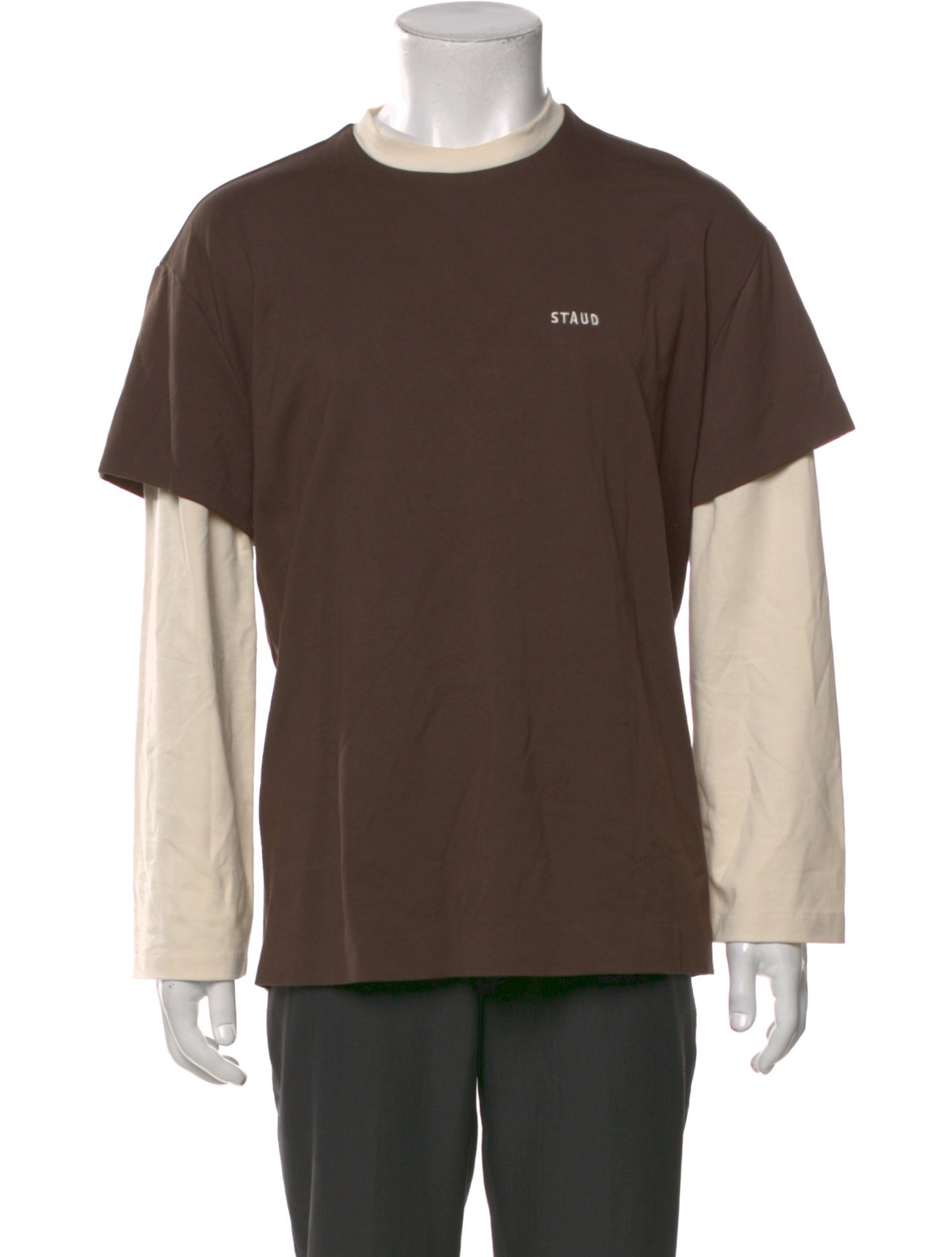 Staud Crew Neck Short Sleeve T-Shirt