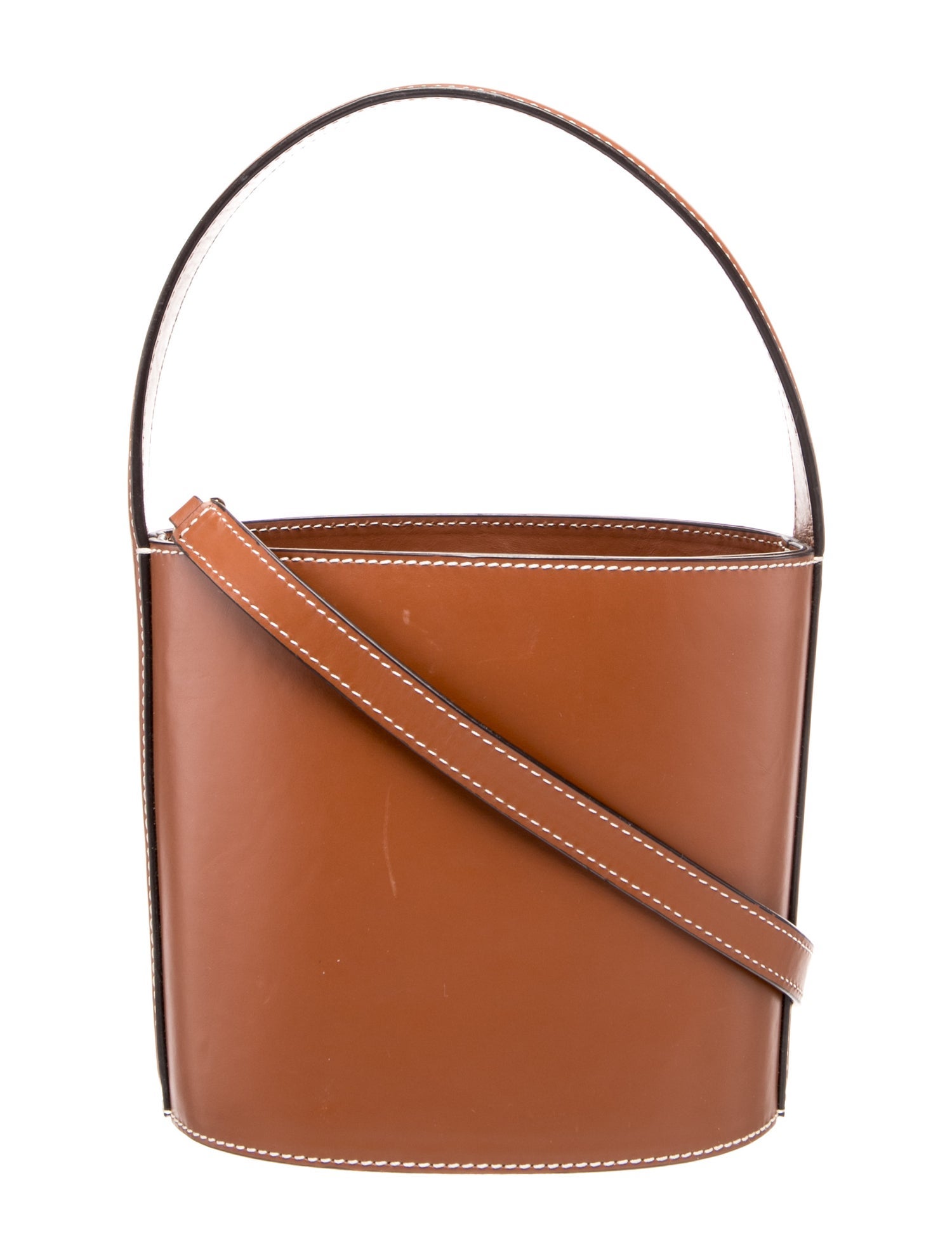 Staud Leather Bucket Bag