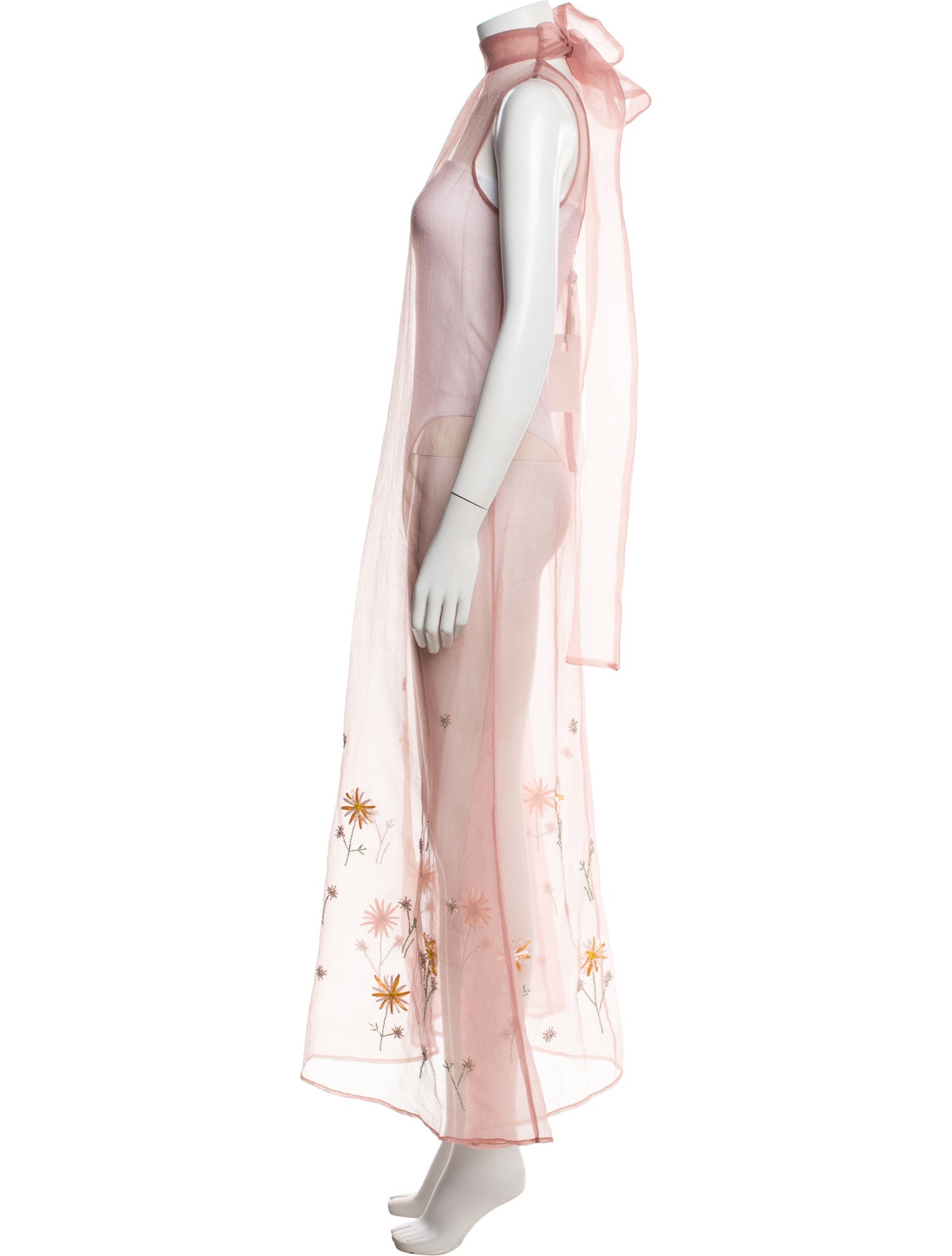 Staud Mock Neck Long Dress w/ Tags