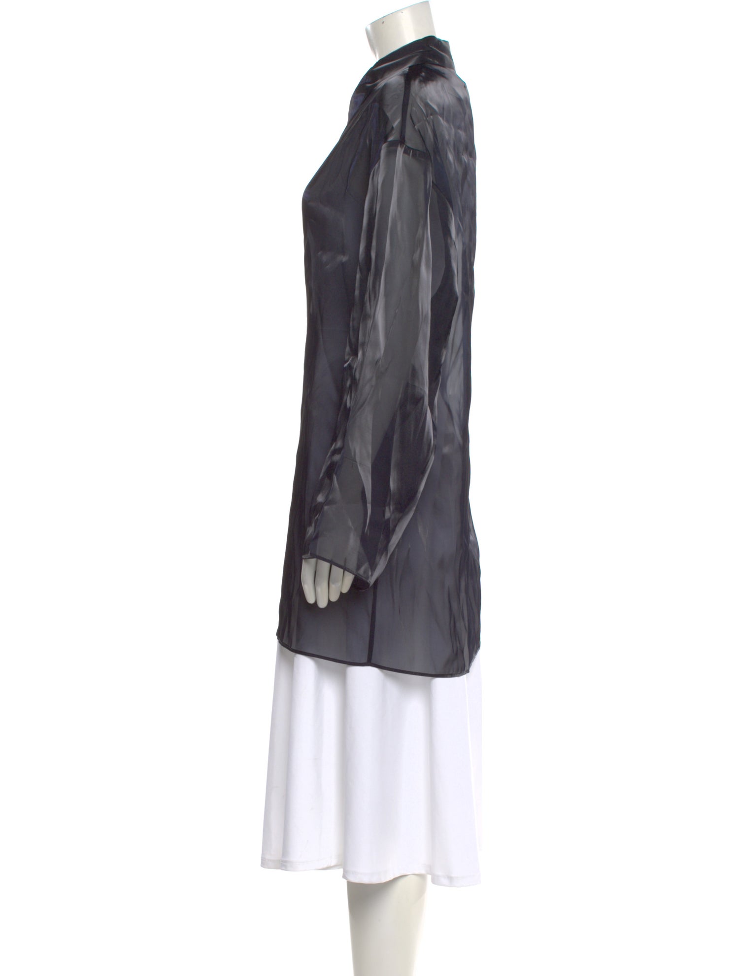 Staud Silk Long Sleeve Top w/ Tags