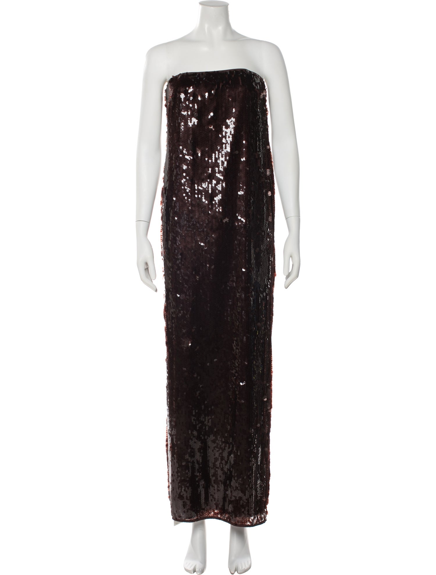 Staud Sequin Long Dress