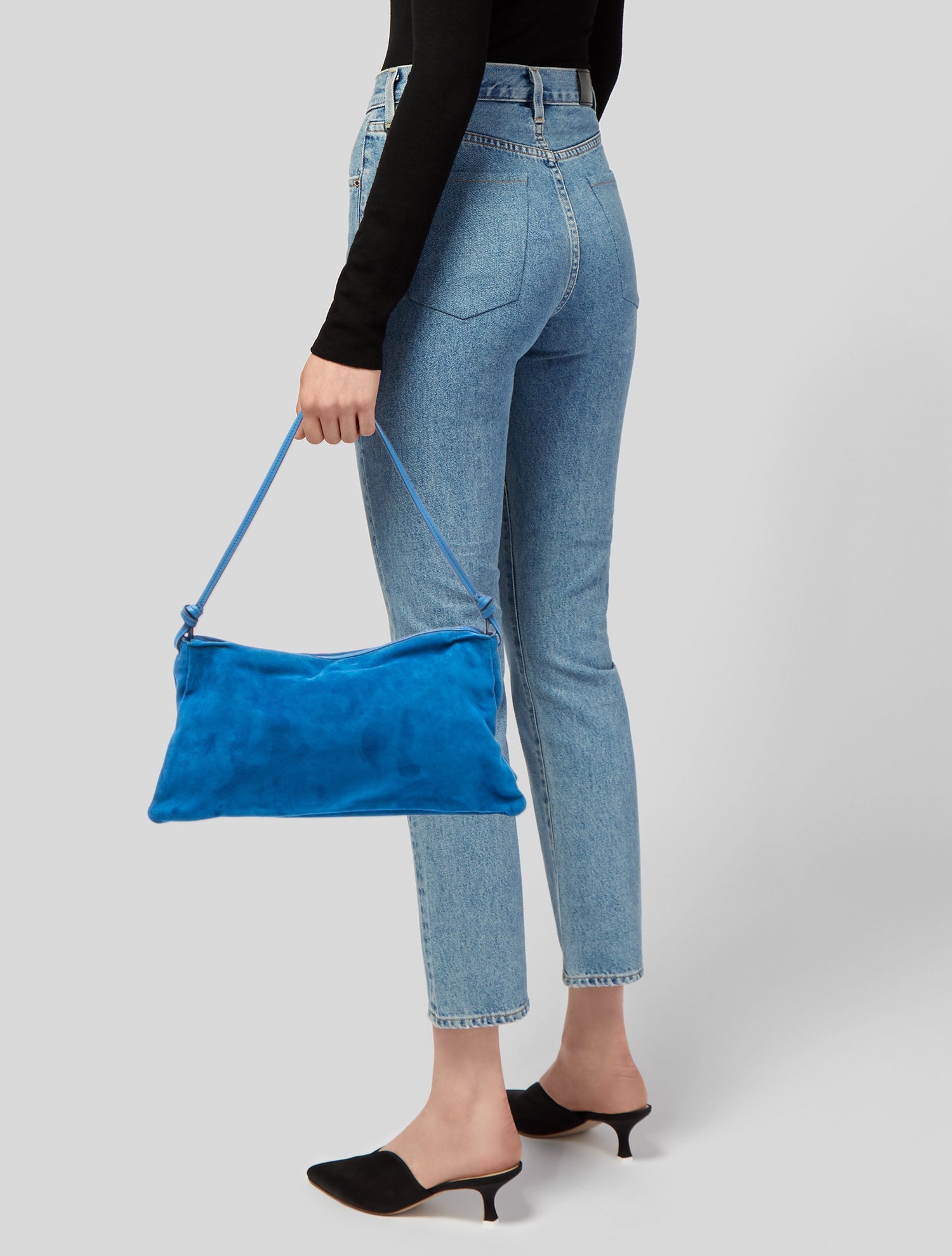 Staud Suede Shoulder Bag