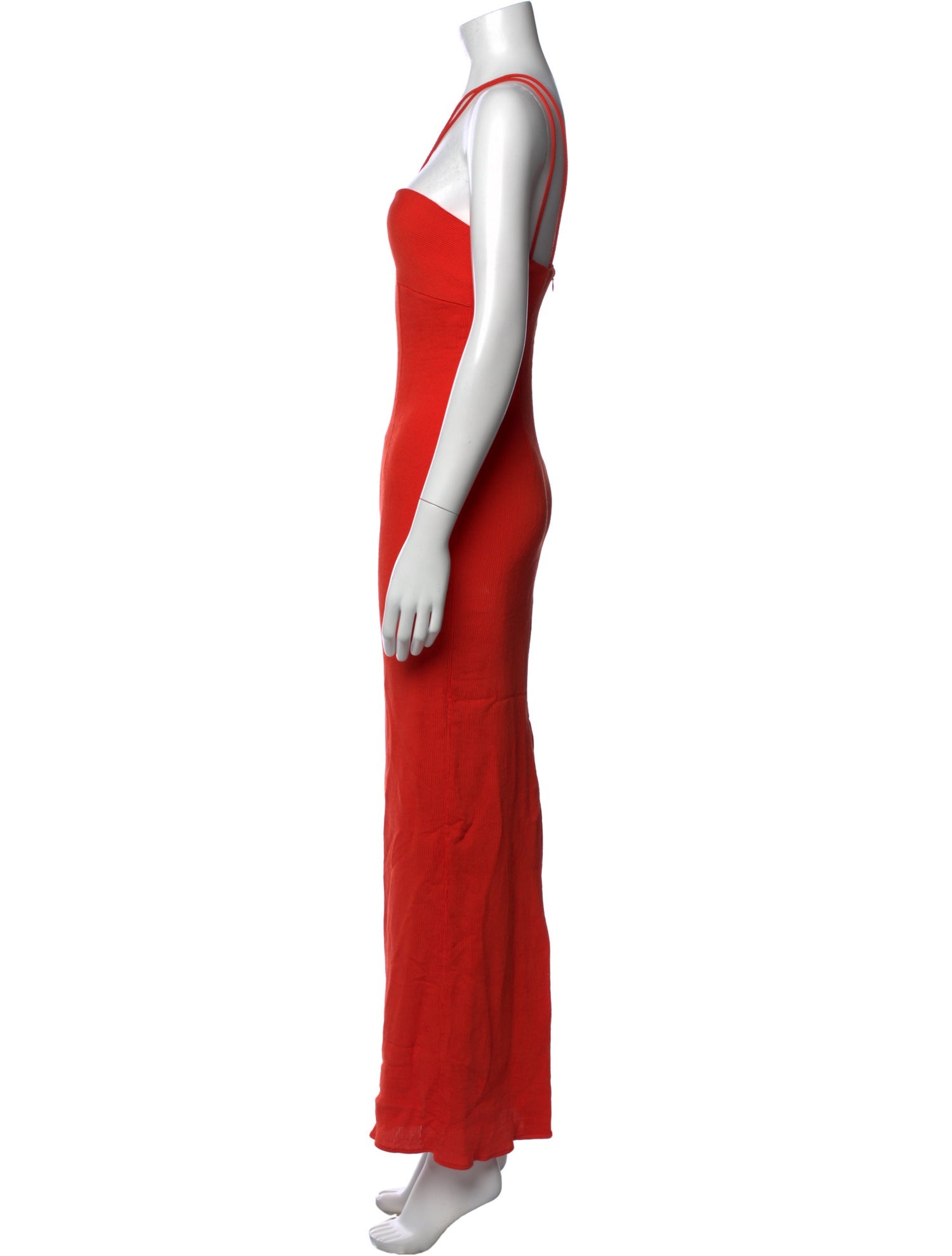 staud asymmetric dress STAUD Bellaria Asymmetric Midi Dress