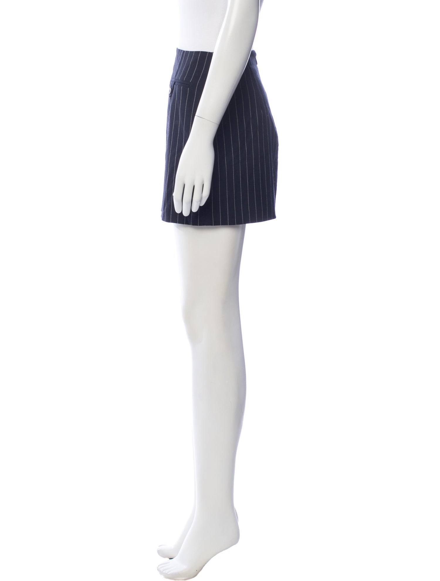 Staud Striped Mini Skirt