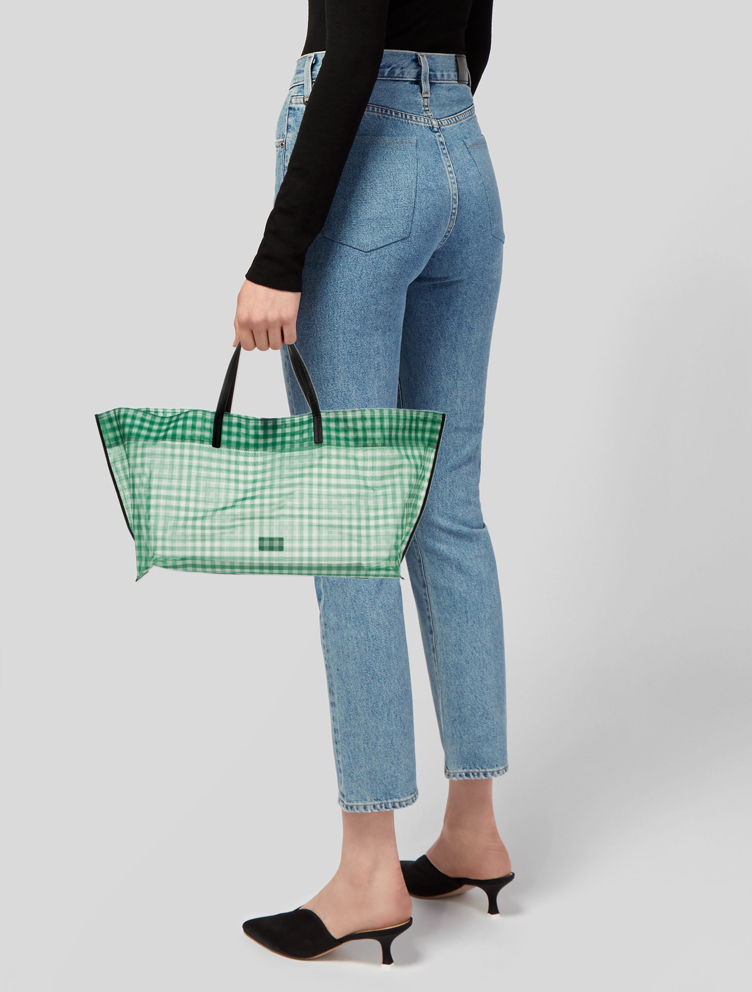 Michael Kors Christina Zimpel Leather Tote - Blue Totes, Handbags
