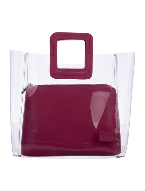 Staud PVC Shirley Bag Clear