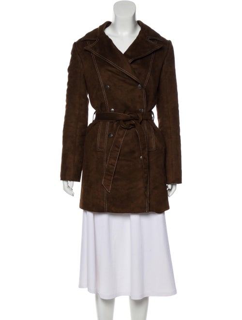 Staud Trench Coat Brown