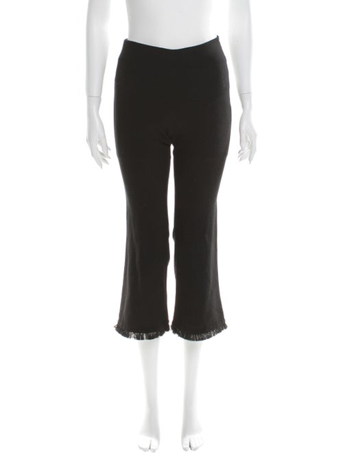 Staud Straight Leg Pants Black