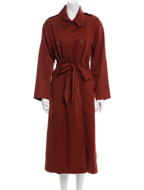 Staud Trench Coat Brown